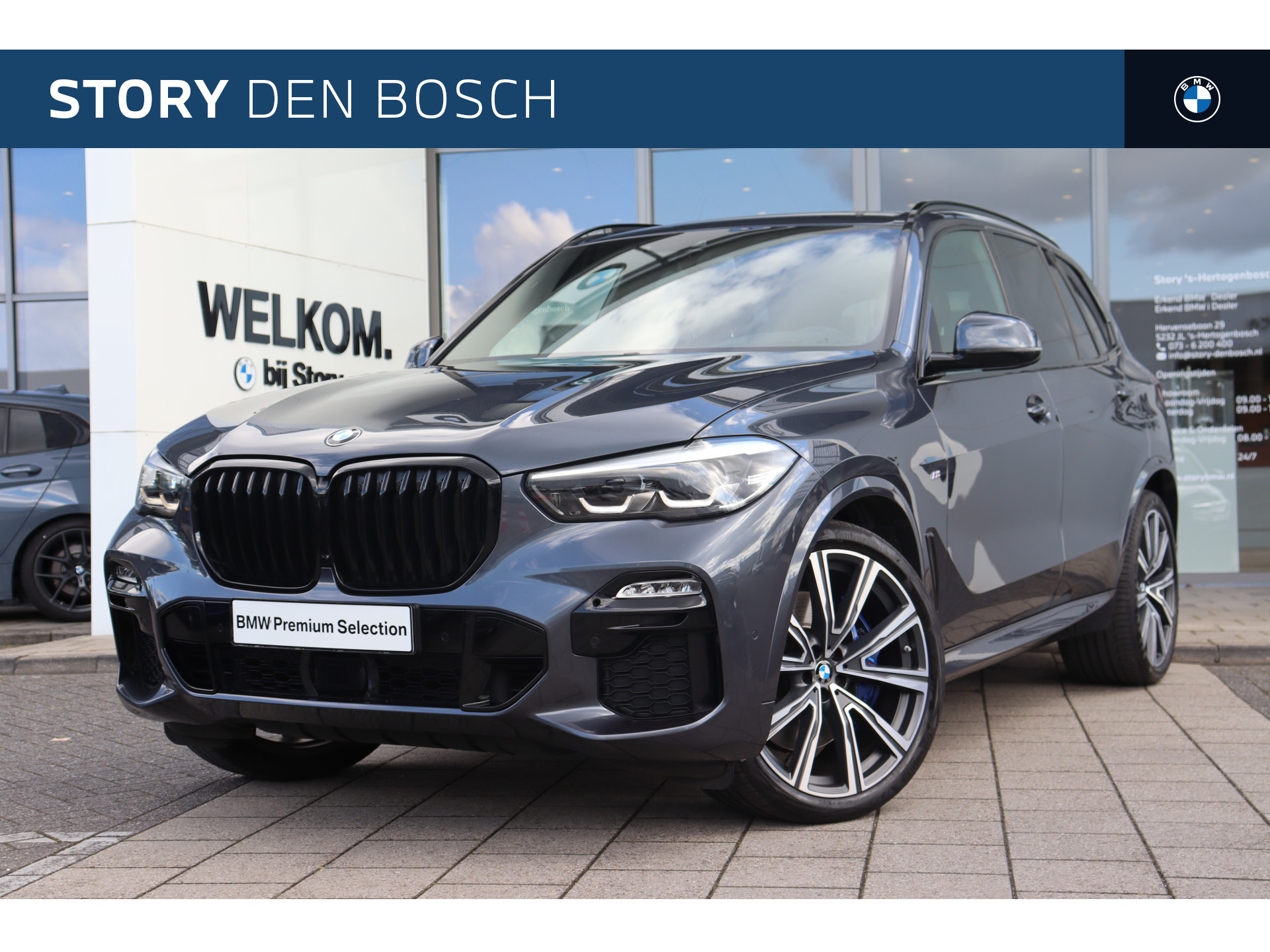 BMW X5 xDrive30d High Executive M Sport Automaat / Surround View / Memory Seats / Harman Kardon / Head Up Display / Apple Carplay / Stoelverwarming / Comfort Access