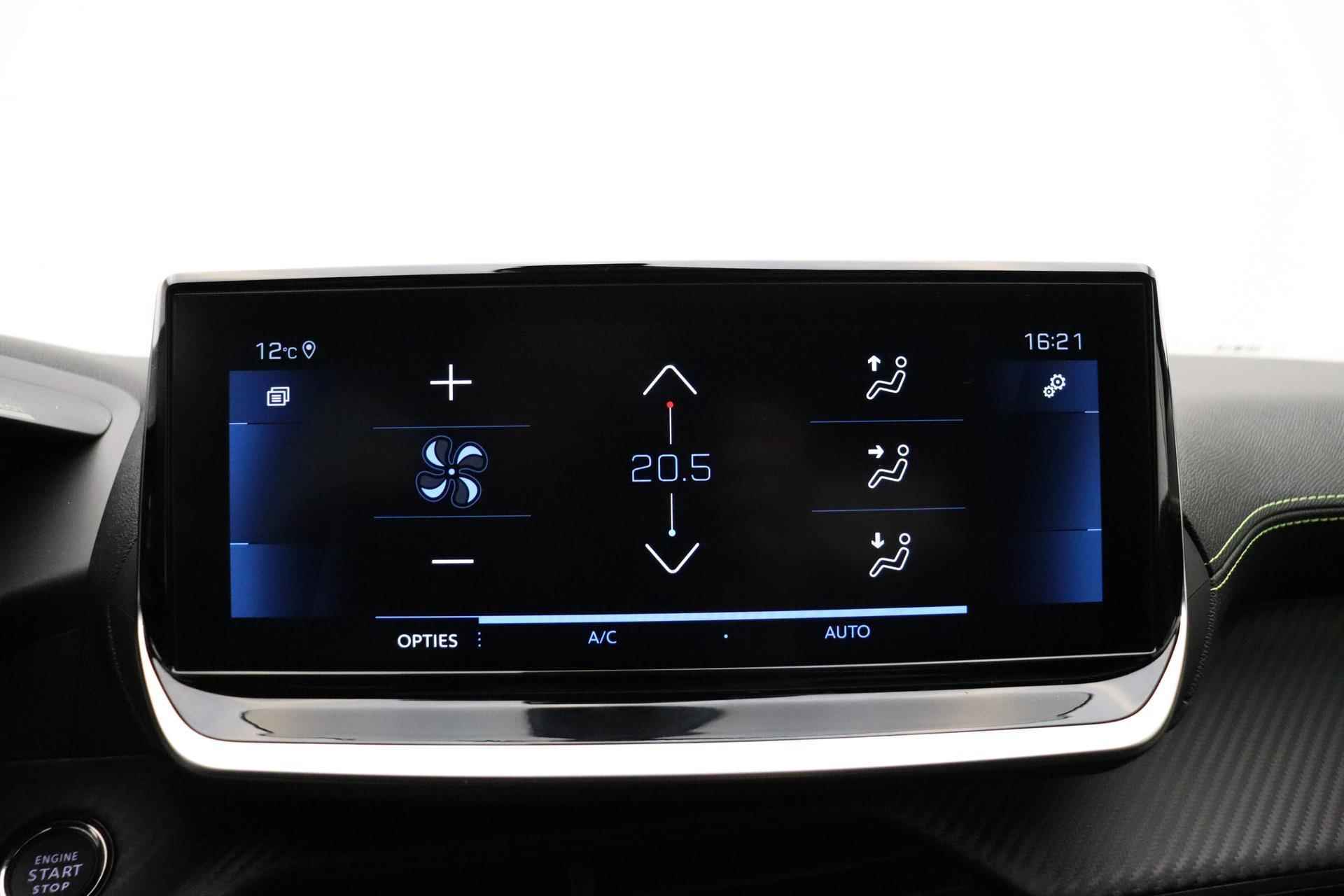 Peugeot 208 1.2 PureTech GT Pack 100 PK | Handgeschakeld | Panorama dak | Stoelverwarming | Camera | Navigatie | Adaptieve Cruise Control | 3D Instrumentenpaneel | Parkeersensor | Snel leverbaar - 23/34