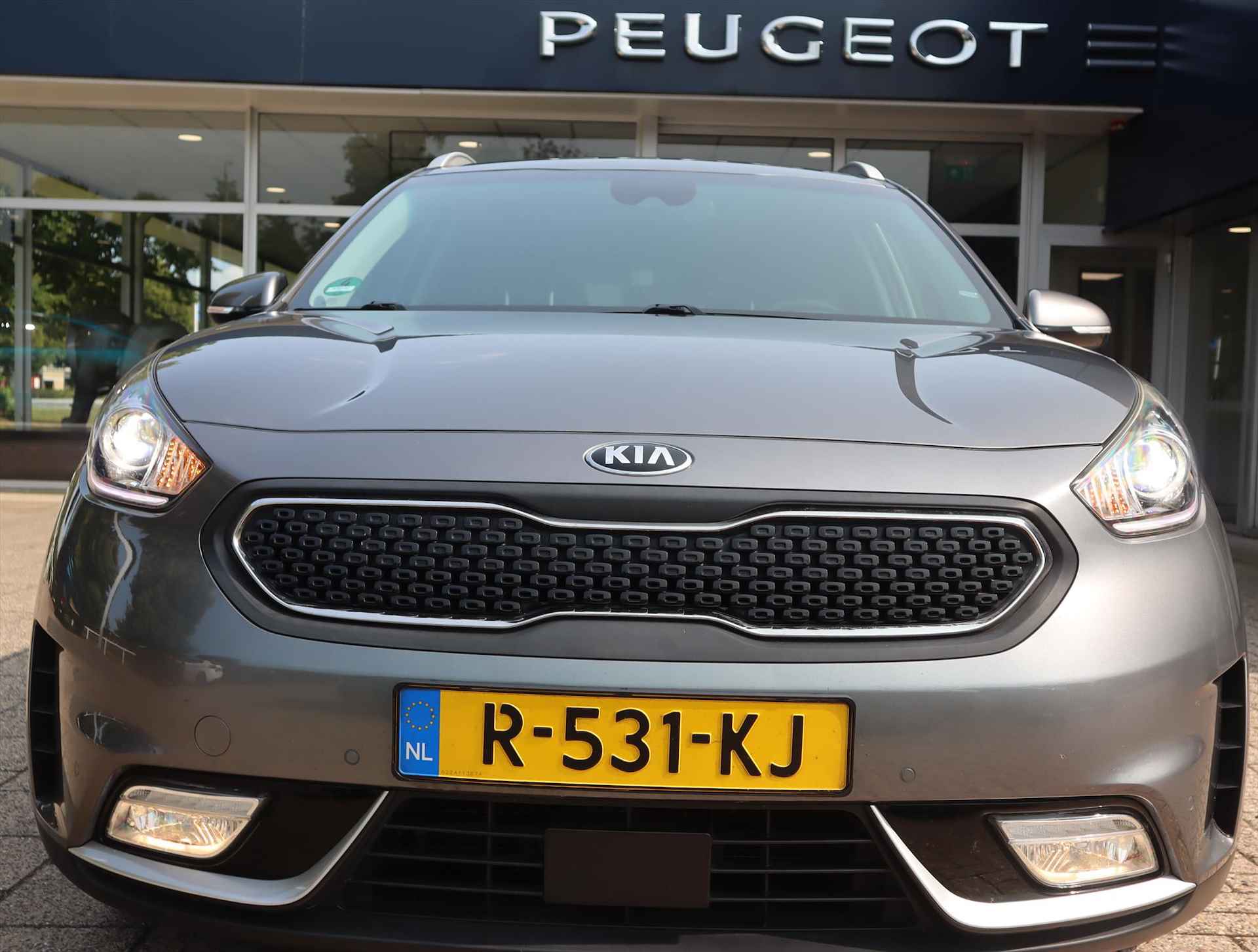 Kia Niro Executive Line 1.6 GDi Hybrid 141PK DCT6 Automaat, Rijklaarprijs, Stuurverwarming Keyless entry Navigatie DAB+ Adaptieve cruise control - 15/60