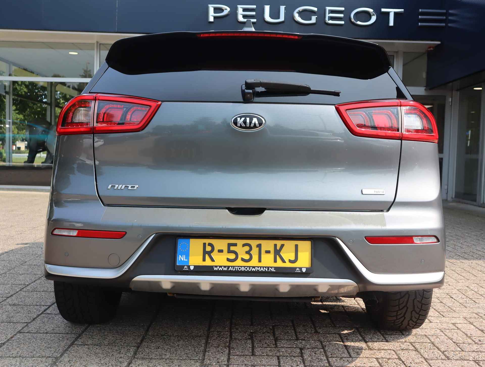 Kia Niro Executive Line 1.6 GDi Hybrid 141PK DCT6 Automaat, Rijklaarprijs, Stuurverwarming Keyless entry Navigatie DAB+ Adaptieve cruise control - 16/60