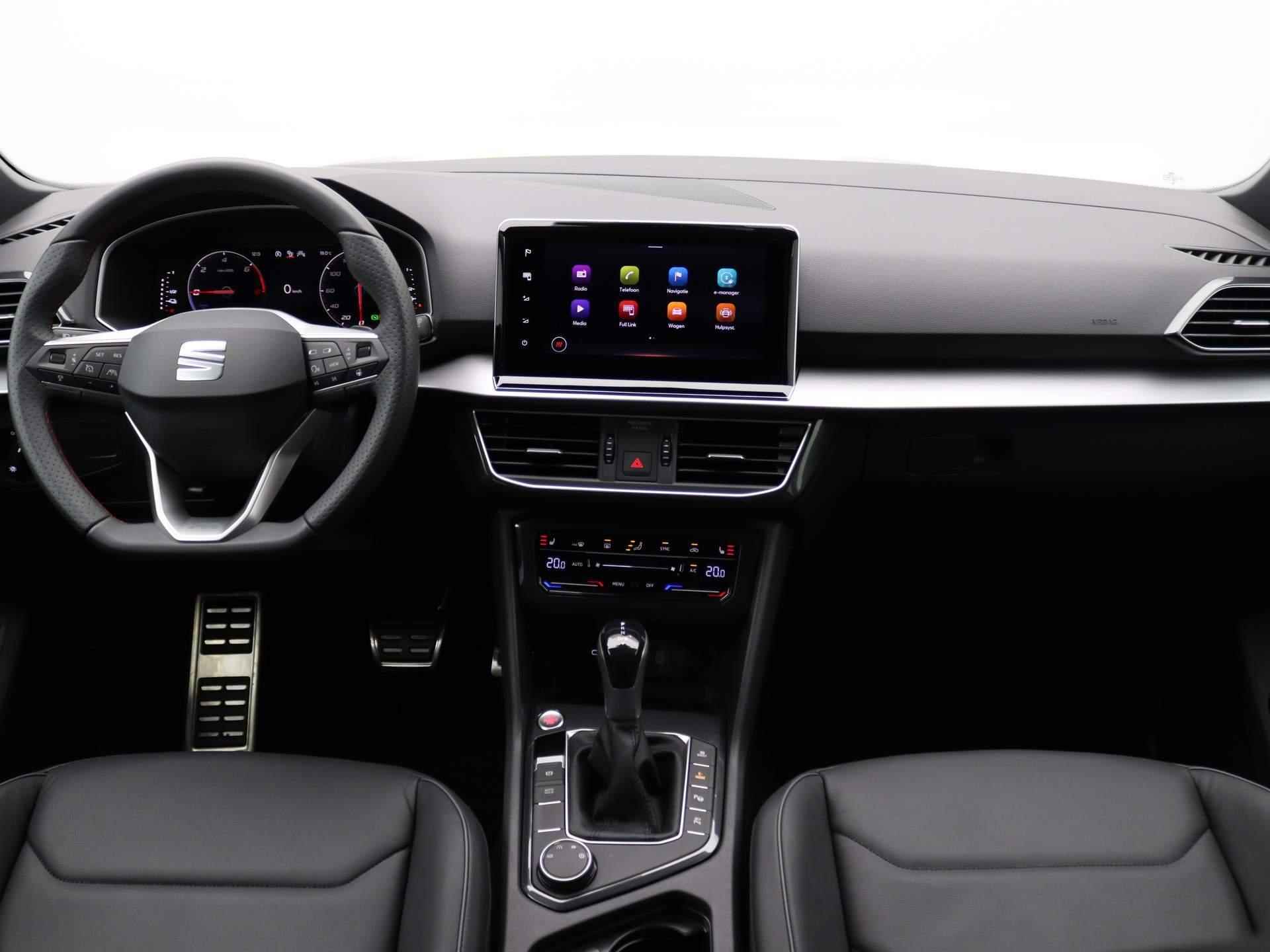 SEAT Tarraco 1.4 TSI e-Hybrid PHEV FR 245 PK DSG Volleder, panoramadak, trekhaak, rondomzichtcamera, standkachel, winterpakket Plus, virtual pedal, keyless, 19'' lichtmetaal - 17/52