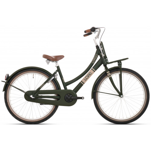 Bike Fun Load 3V Dames Elegance mat green 38cm 2024 bij viaBOVAG.nl