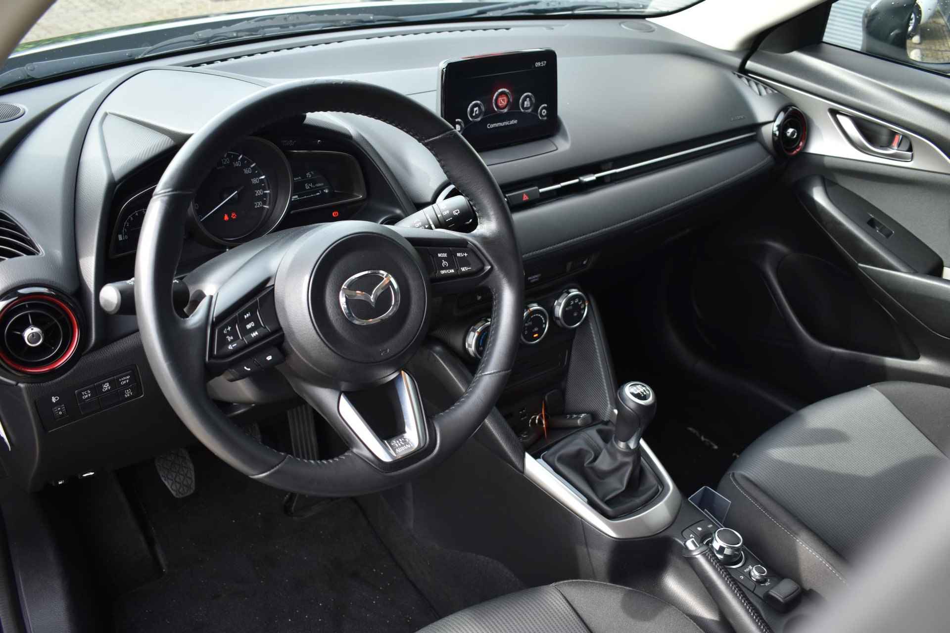 Mazda CX-3 2.0 SkyActiv-G Dynamic 120pk | Navigatie | Stoelverwarming | DAB | Dodenhoek detectie | Incl. set losse velgen - 14/35