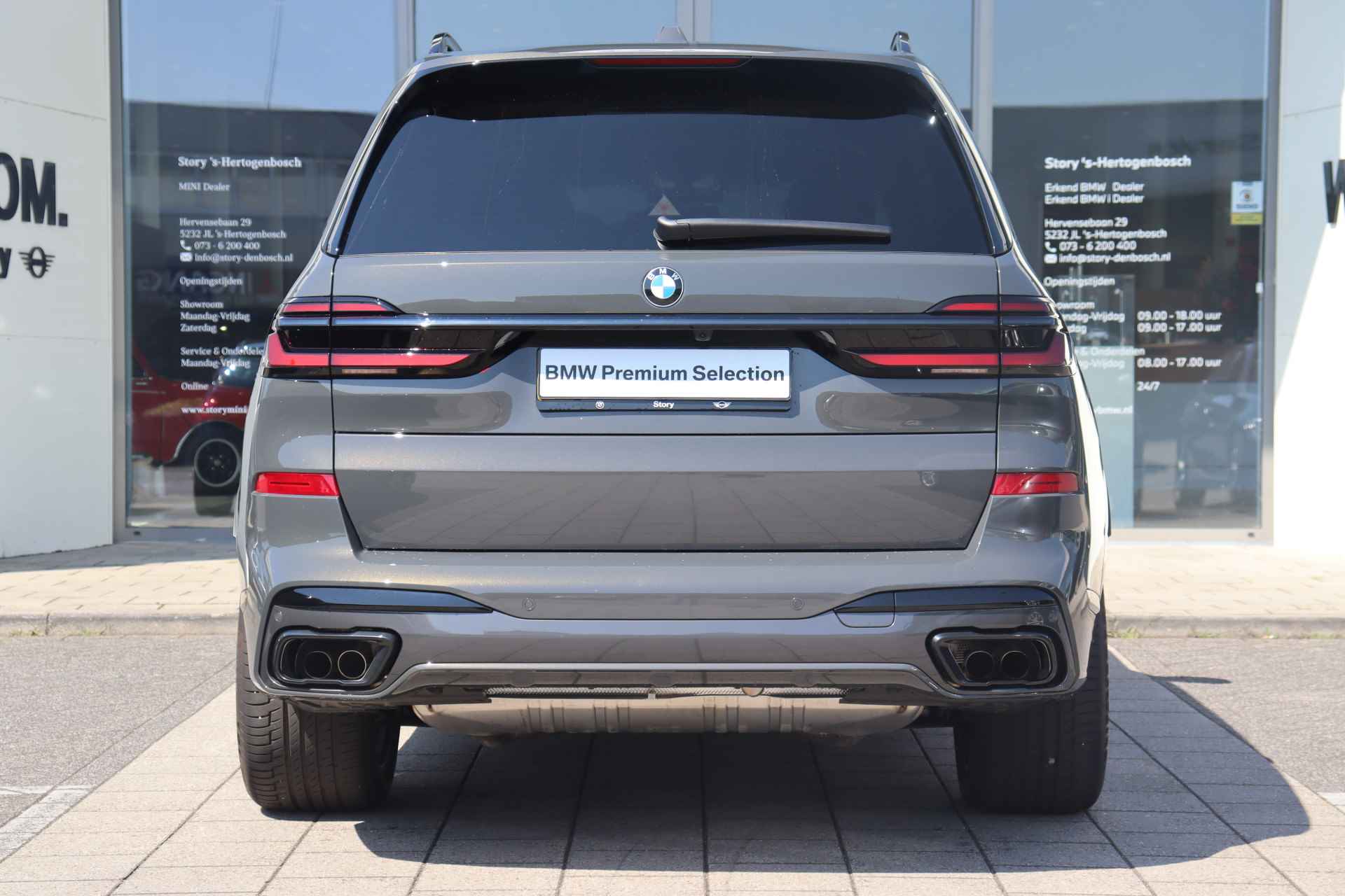 BMW X7 xDrive40i High Executive M Sport Automaat / 7 Zitplaatsen / Panoramadak Sky Lounge / Trekhaak / Stoelverwarming voor + achter / Massagefunctie / Bowers & Wilkins / Parking Assistant Professional - 9/41