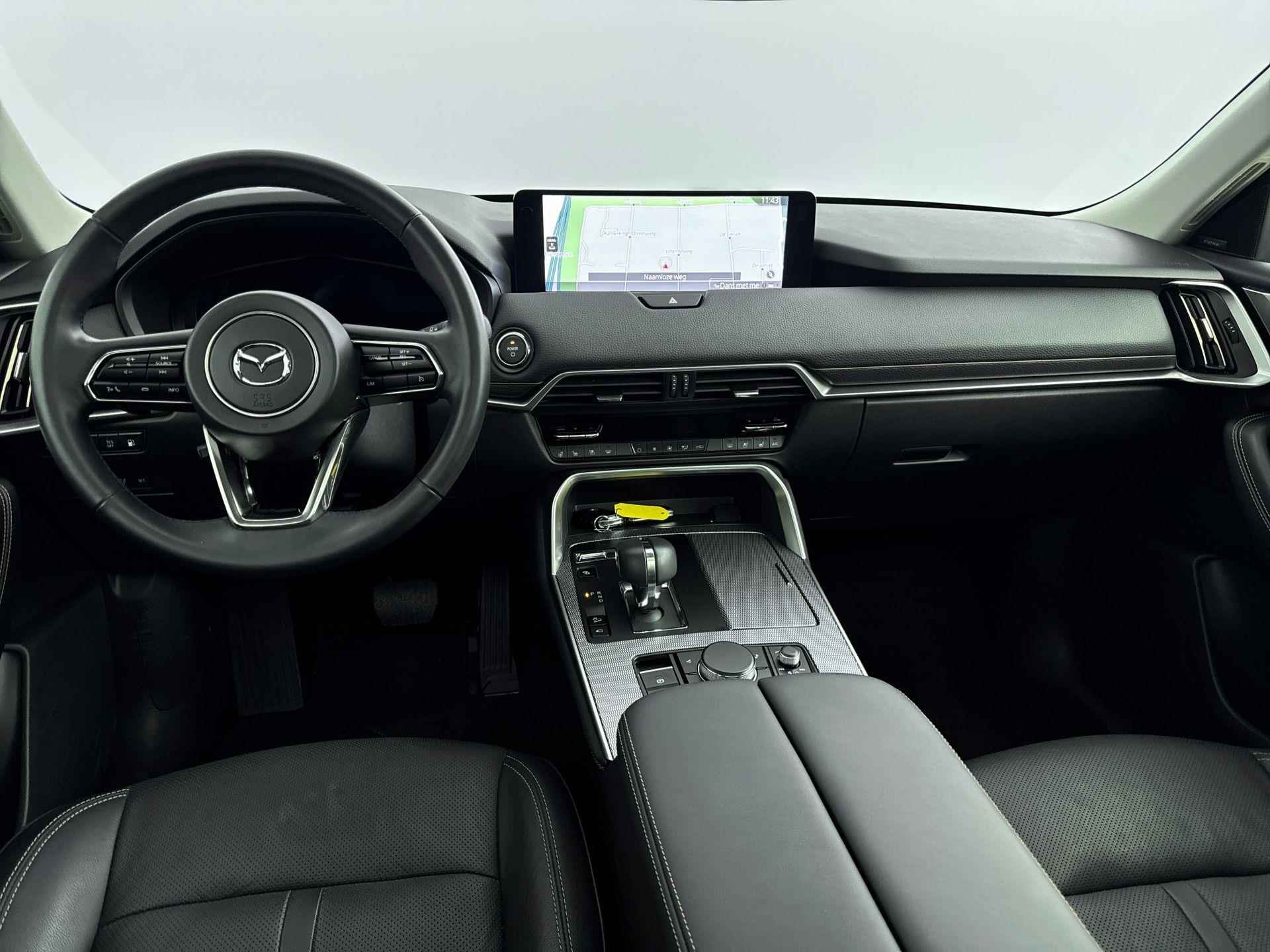 Mazda CX-60 2.5 e-SkyActiv PHEV Homura,Panoradak,360 Camera,Cruise Contr,Apple Carpl,Blis,Lane+Stuur assist,Climate Contr, - 3/38