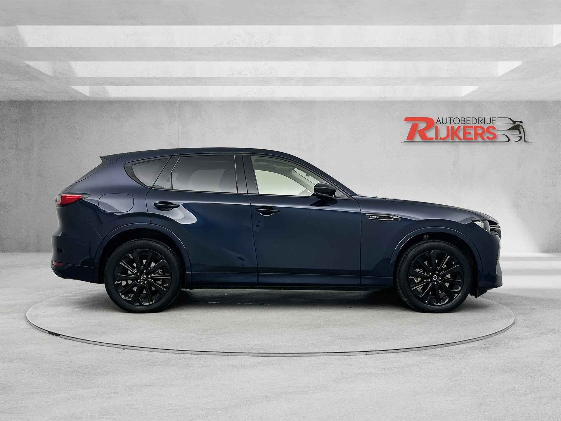 Mazda CX-60 2.5 e-SkyActiv PHEV Homura,Panoradak,360 Camera,Cruise Contr,Apple Carpl,Blis,Lane+Stuur assist,Climate Contr, - 8/38