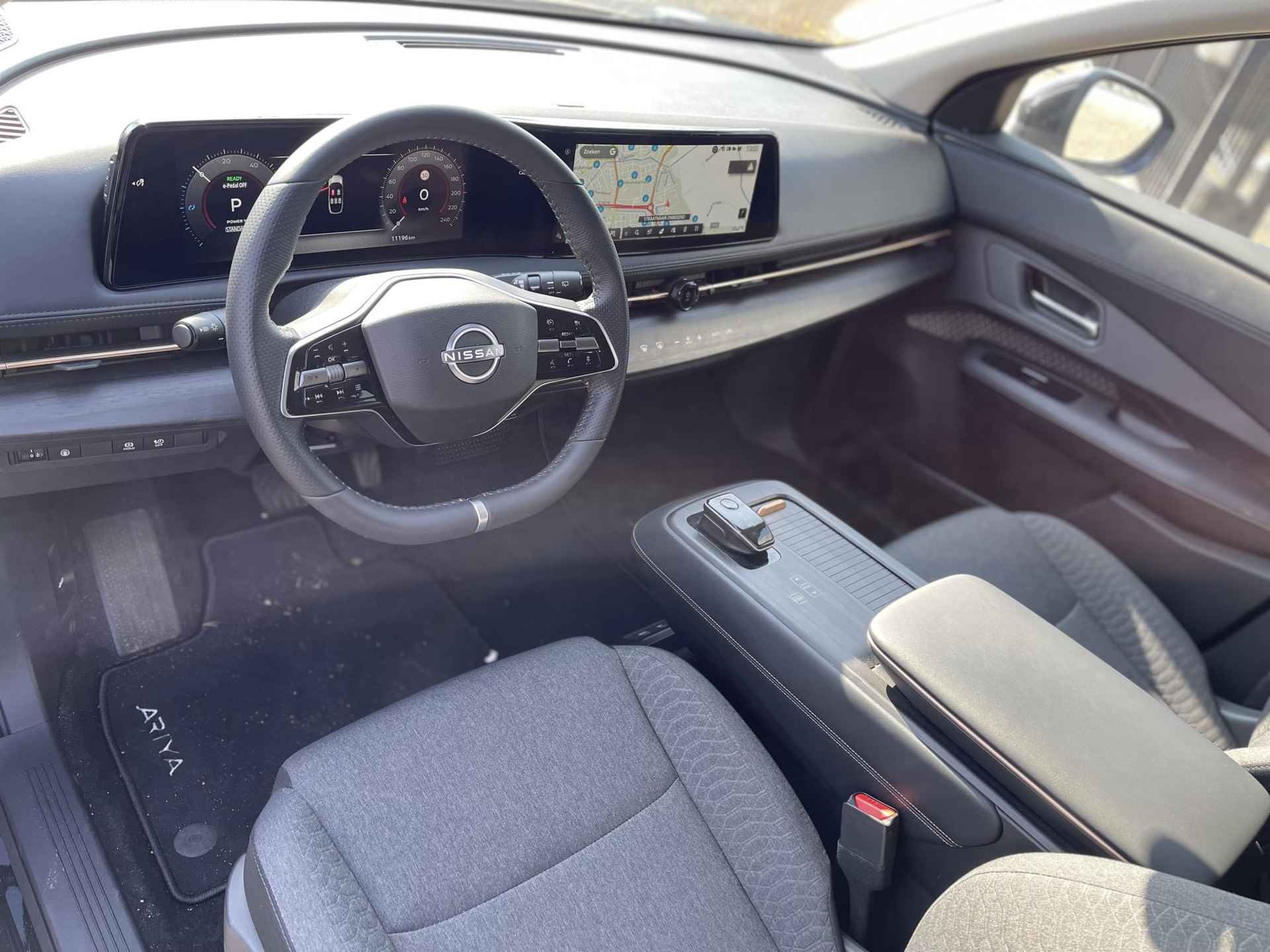 Nissan Ariya Engage 66 kWh 22kW Charger | Navigatie | Camera | Apple Carplay/Android Auto | Adapt. Cruise Control | Dodehoek | Rijklaarprijs! - 10/22