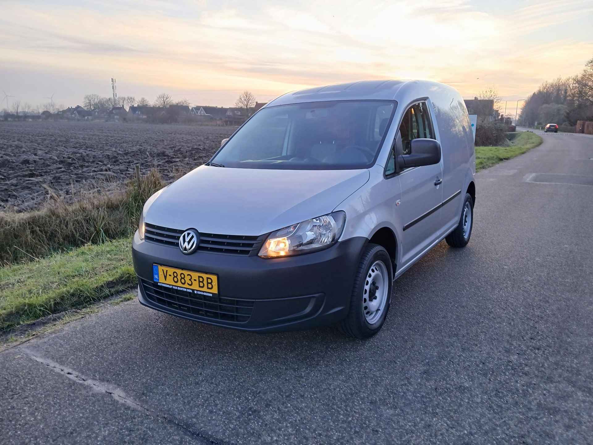 Volkswagen Caddy 1.6 TDI MARGE Auto!! + Electr. pakk. + Airco + betimmering, Prachtige auto!! - 2/15