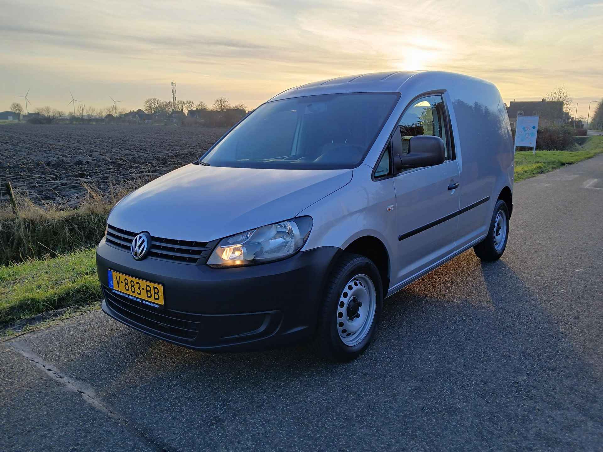 Volkswagen Caddy 1.6 TDI MARGE Auto!! + Electr. pakk. + Airco + betimmering, Prachtige auto!! - 3/15