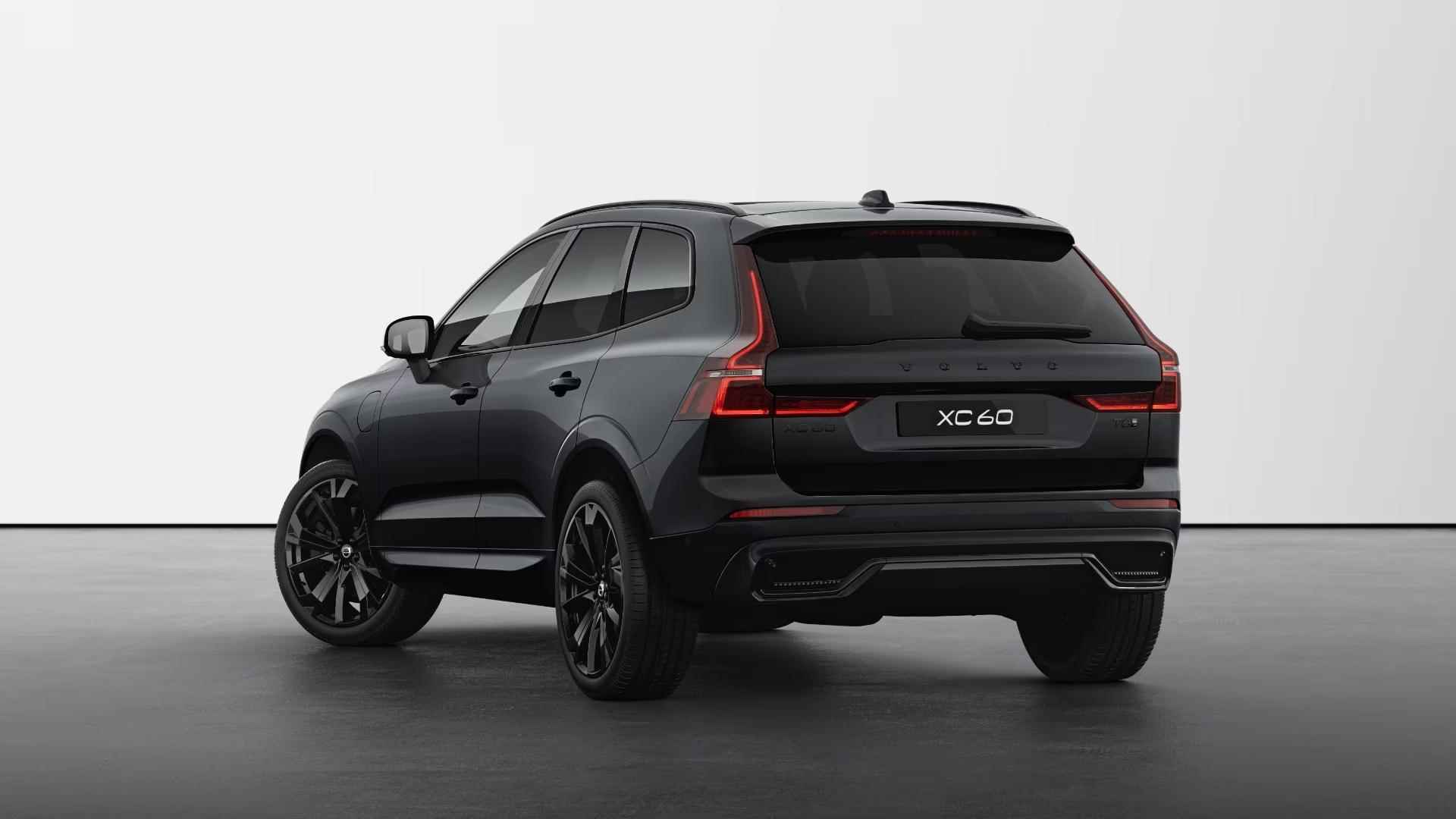 Volvo XC60 T6 AWD AUT8 350PK Ultra Black Edition, **Direct leverbaar** Onyx Black, Nappa Leder/Open grid textiel Charcoal, 21" Lichtmetalen velgen, Luchtvering, 360 graden rondomzicht camera, Panoramadak, Climate Pack, Driver Assist & Awareness - 2/8