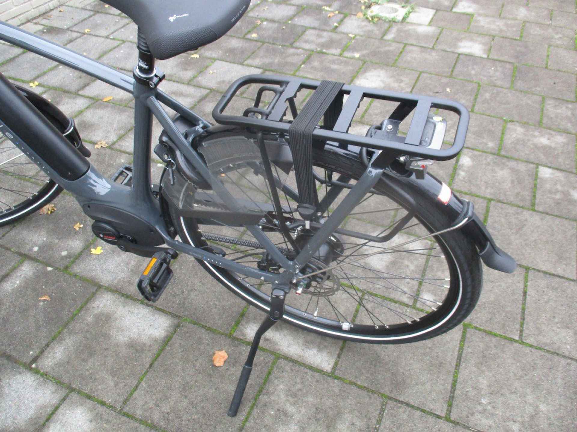 GAZELLE Grenoble C5 HMB (500 WH ACCU DEMO MODEL ) Heren Anthracite Grey Glans 53cm 2023 - 4/15