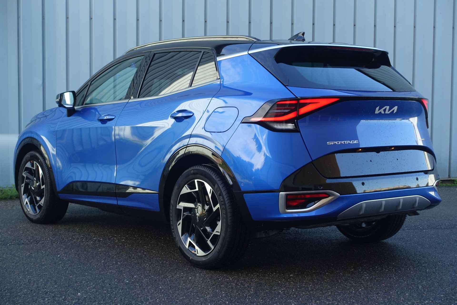 Kia Sportage 1.6 T-GDi Hybrid GT-PlusLine € 3.500 extra inruilvoordeel | Navi | Climate & cruise control | Two tone metallic lak | Camera voor & achter | Bluetooth | Apple Carplay/Android Auto | Elektrglazen panorama-dak | Parkeer assistent  PRIVATE LEASE VANAF € 549|  7 Jaar fabrieksgarantie | Nieuw te bestellen - 4/71