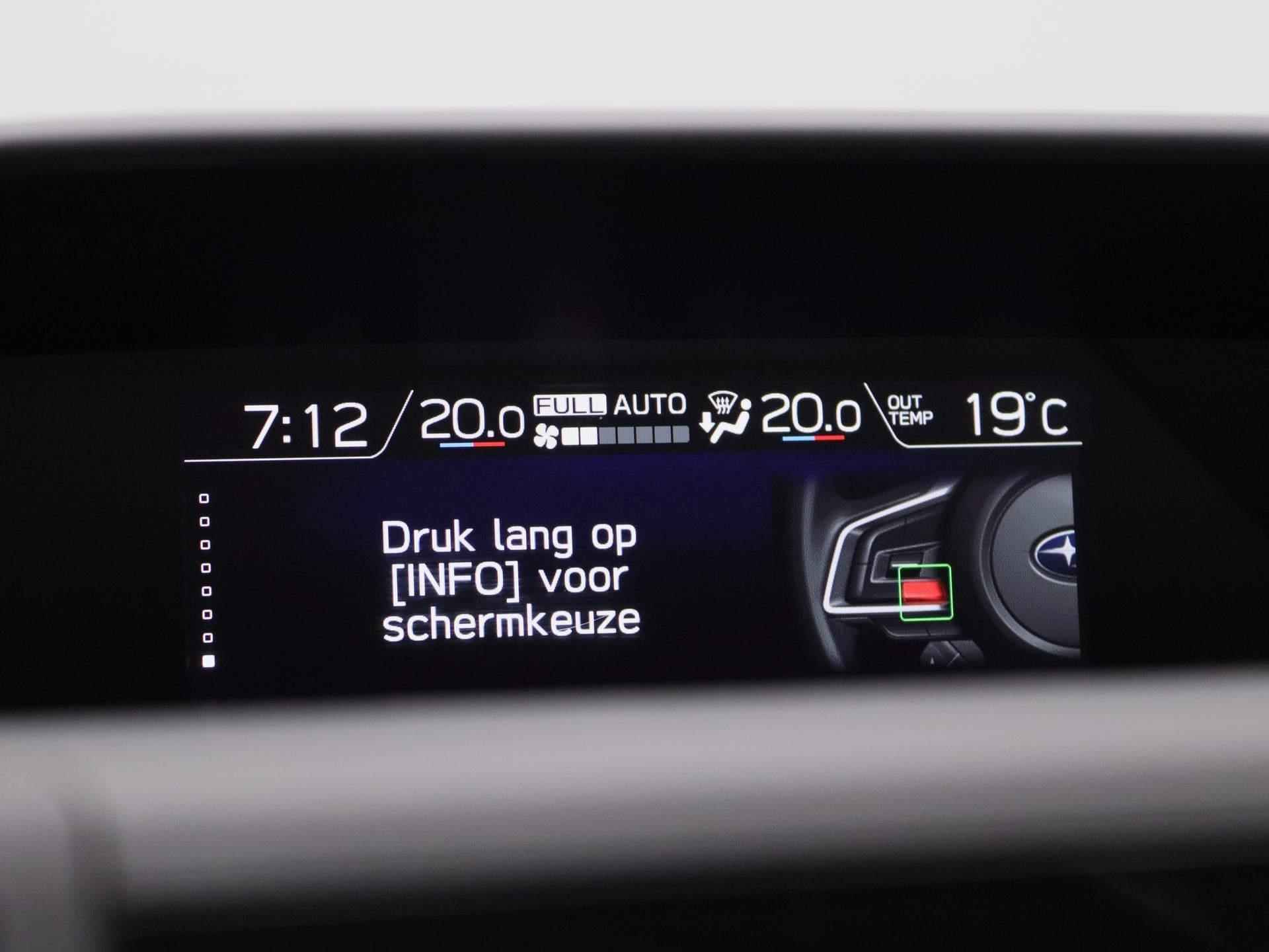 Subaru XV 2.0i Premium AWD | 156 PK | Leder | Camera | Trekhaak | Apple Carplay / Android Auto | Schuifdak | Stoelverwarming | Dodehoekdetectie | DAB | Adaptive Cruise Control | - 25/44