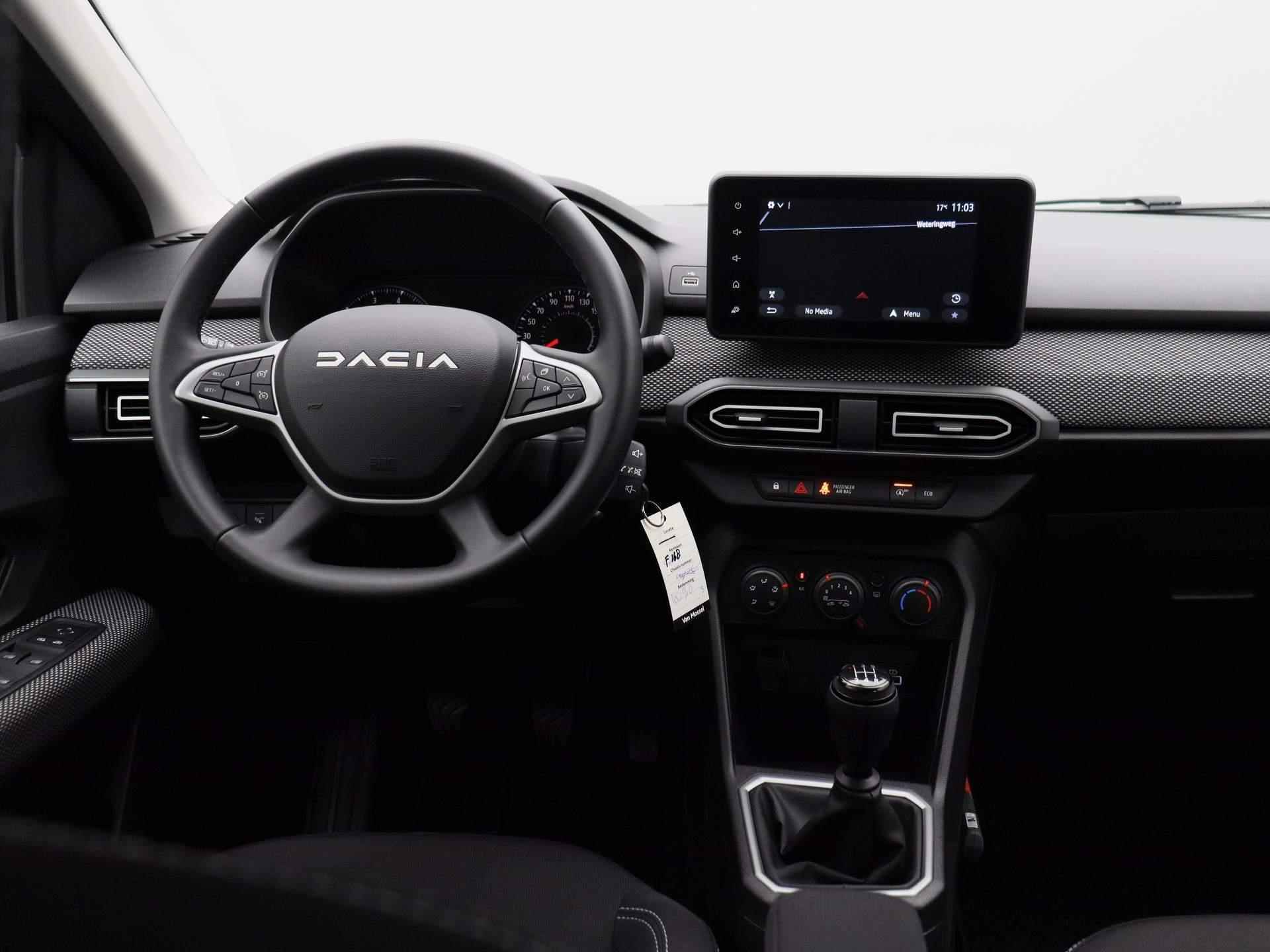 Dacia Sandero 1.0 TCe 90 Expression | Airco | Navigatie | Parkeersensoren | LED Lampen | Cruise Control | Apple CArplay/Android Auto | Licht & Regen Sensor | Electrische Ramen | Armsteun | - 7/30