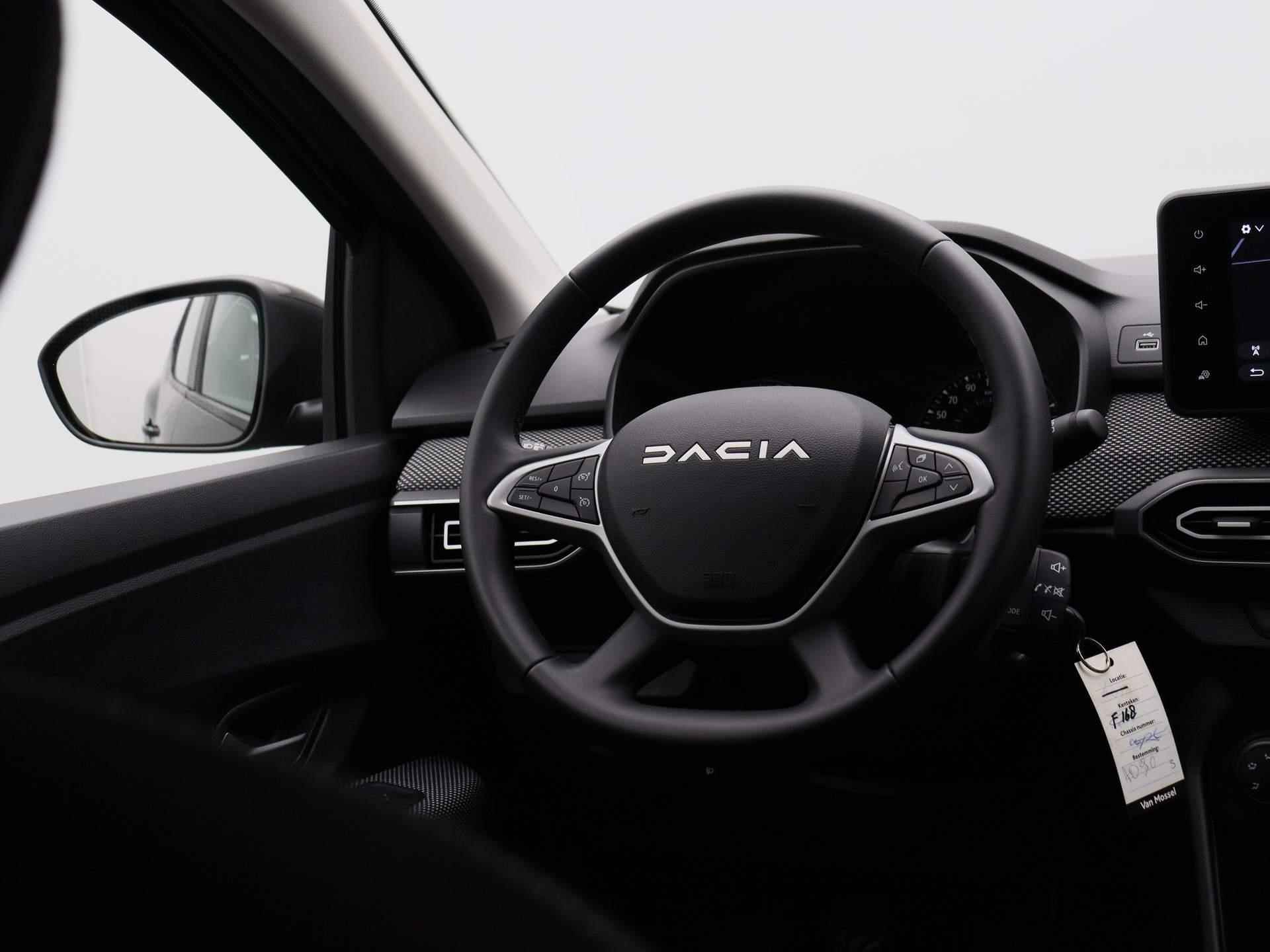 Dacia Sandero 1.0 TCe 90 Expression | Airco | Navigatie | Parkeersensoren | LED Lampen | Cruise Control | Apple CArplay/Android Auto | Licht & Regen Sensor | Electrische Ramen | Armsteun | - 11/30