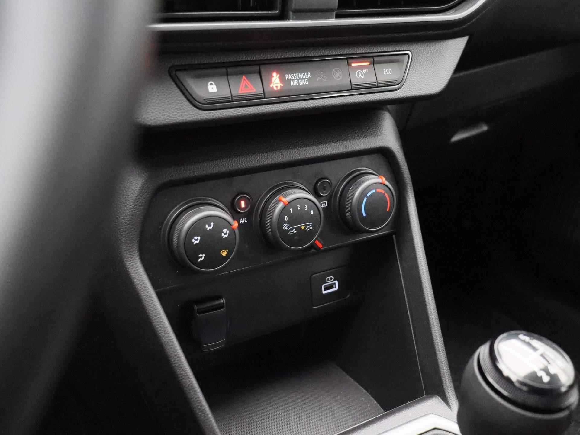 Dacia Sandero 1.0 TCe 90 Expression | Airco | Navigatie | Parkeersensoren | LED Lampen | Cruise Control | Apple CArplay/Android Auto | Licht & Regen Sensor | Electrische Ramen | Armsteun | - 18/30