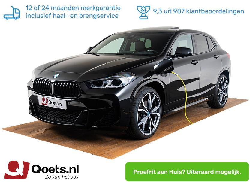BMW X2 xDrive25e High Executive M Sportpakket - Panoramadak - Comfort Access - Head-Up Display - Park Assistant met Camera - HiFi Soundsystem bij viaBOVAG.nl