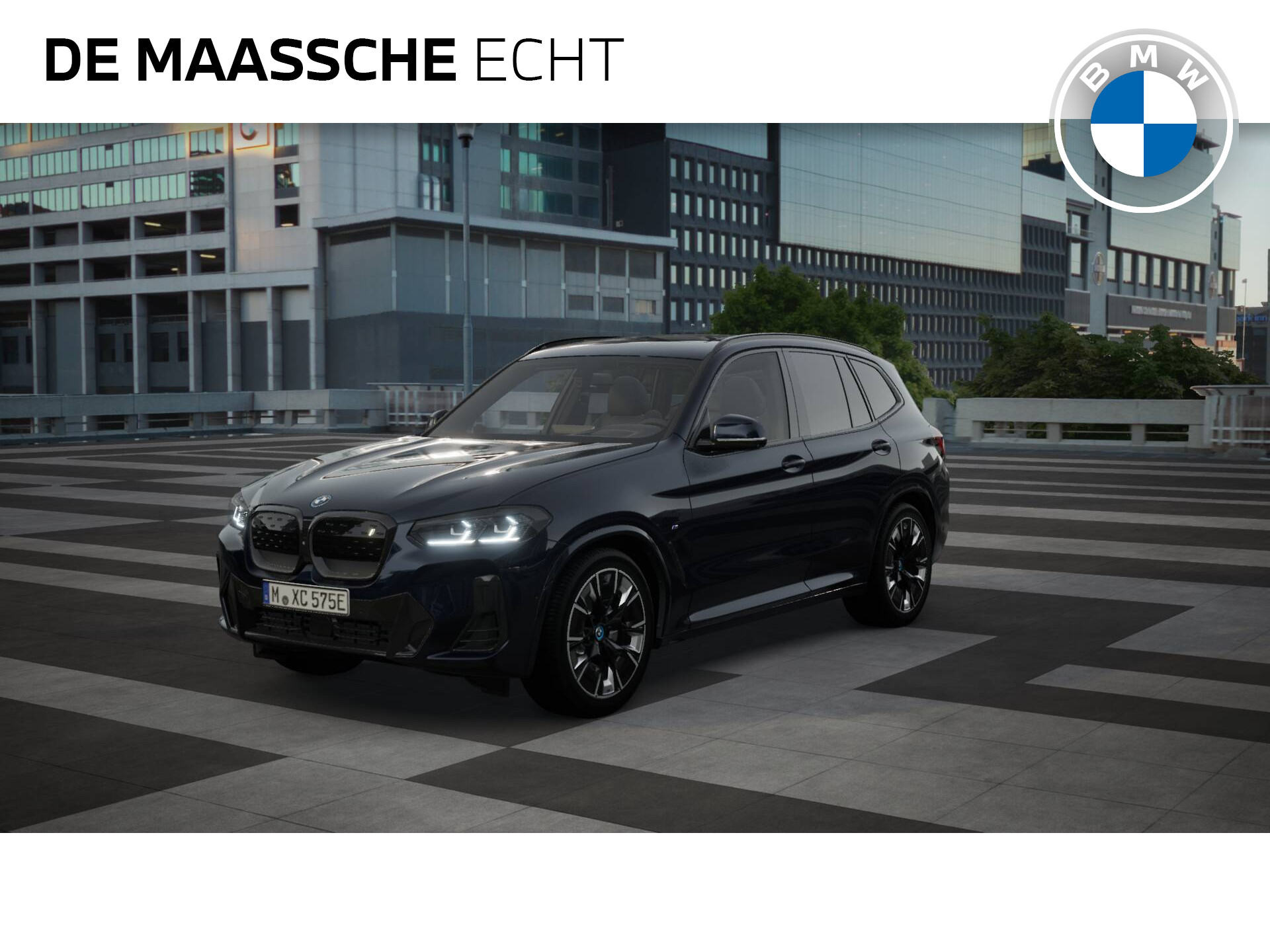 BMW iX3 High Executive 80 kWh / Trekhaak / Adaptief M Onderstel / Sportstoelen / Driving Assistant Professional / Adaptieve LED / Parking Assistant Plus / Comfort Access