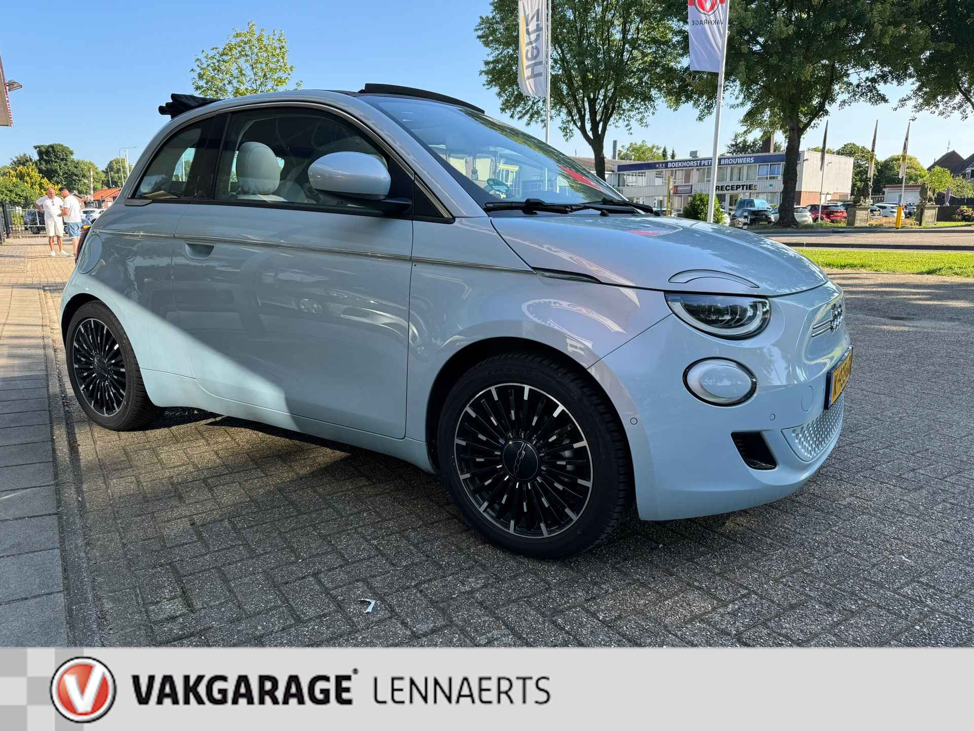 Fiat 500 C La Prima Cabrio, 42 kWh, vol opties, Rijklaarprijs / 12 maanden garantie - 9/28