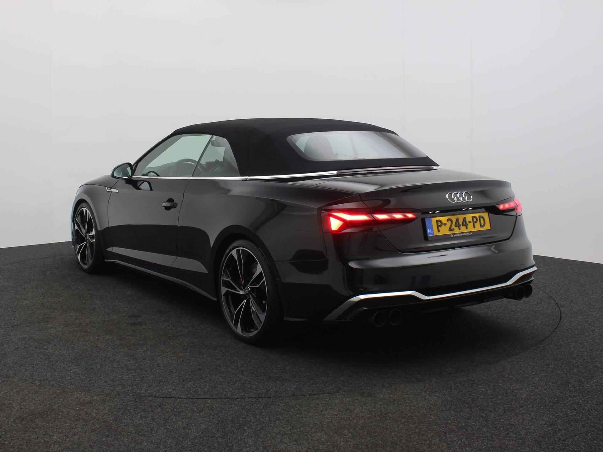 Audi S5 Cabriolet 3.0 TFSI 354pk quattro | Tour / Parking pack | Laser-LED | B&O | Rondomzicht | Trekhaak | Adaptief onderstel | - 3/48