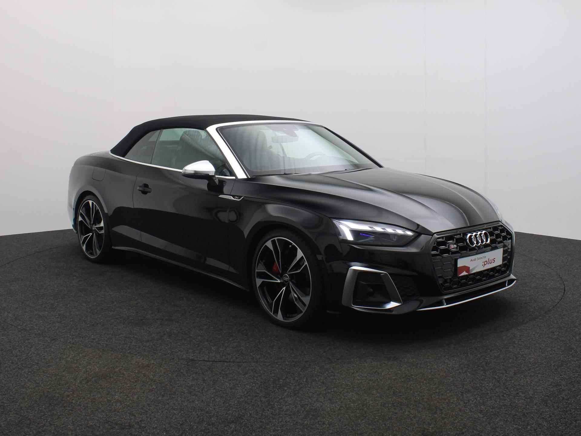 Audi S5 Cabriolet 3.0 TFSI 354pk quattro | Tour / Parking pack | Laser-LED | B&O | Rondomzicht | Trekhaak | Adaptief onderstel | - 8/48