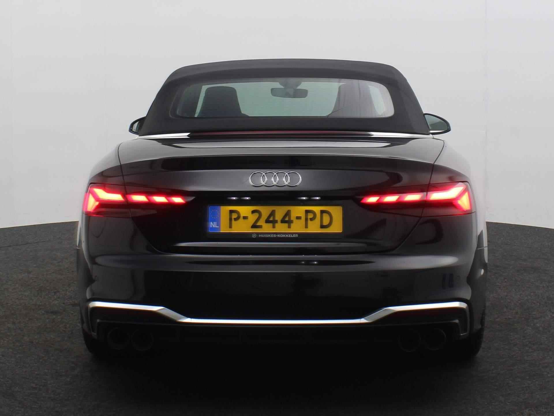 Audi S5 Cabriolet 3.0 TFSI 354pk quattro | Tour / Parking pack | Laser-LED | B&O | Rondomzicht | Trekhaak | Adaptief onderstel | - 10/48