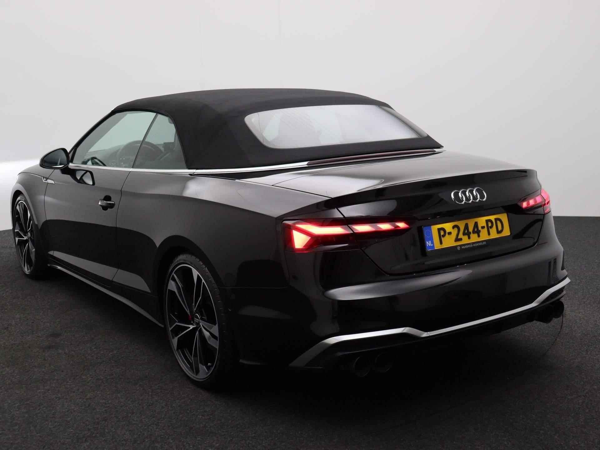 Audi S5 Cabriolet 3.0 TFSI 354pk quattro | Tour / Parking pack | Laser-LED | B&O | Rondomzicht | Trekhaak | Adaptief onderstel | - 17/48