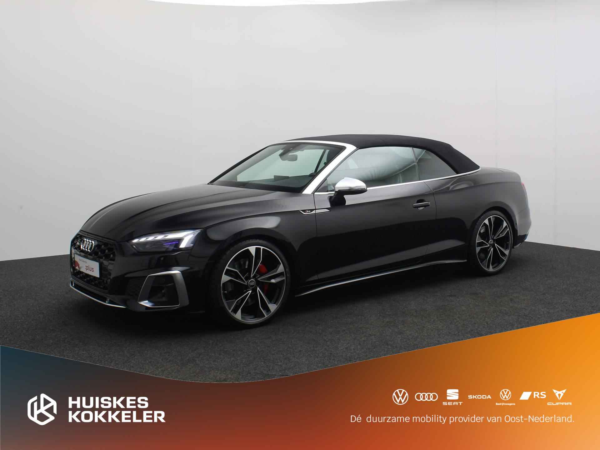 Audi S5 Cabriolet 3.0 TFSI quattro 354pk | Tour / Parking pack | Laser-LED | B&O | Rondomzicht | Trekhaak | Adaptief onderstel | - 1/48