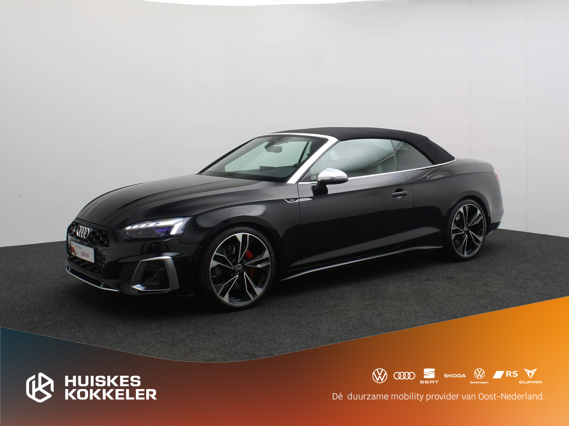 Audi S5 Cabriolet 3.0 TFSI quattro 354pk | Tour / Parking pack | Laser-LED | B&O | Rondomzicht | Trekhaak | Adaptief onderstel |