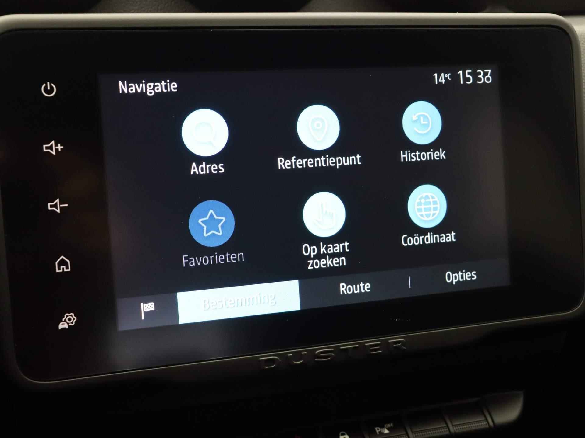 Dacia Duster TCe 100pk Bi-Fuel Prestige | LPG G3 | Dodehoeksensoren | Achteruitrijcamera | Stoelverwarming | Keyless Entry | Navigatie | - 26/41