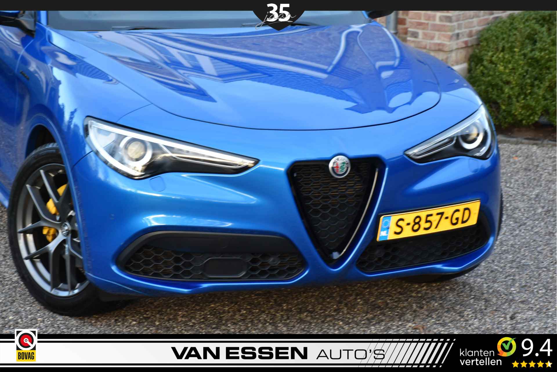 Alfa Romeo Stelvio 2.0 T Q4 Veloce Aut- Panoramadak,Memory, Camera,Leren Dashboard - 5/36