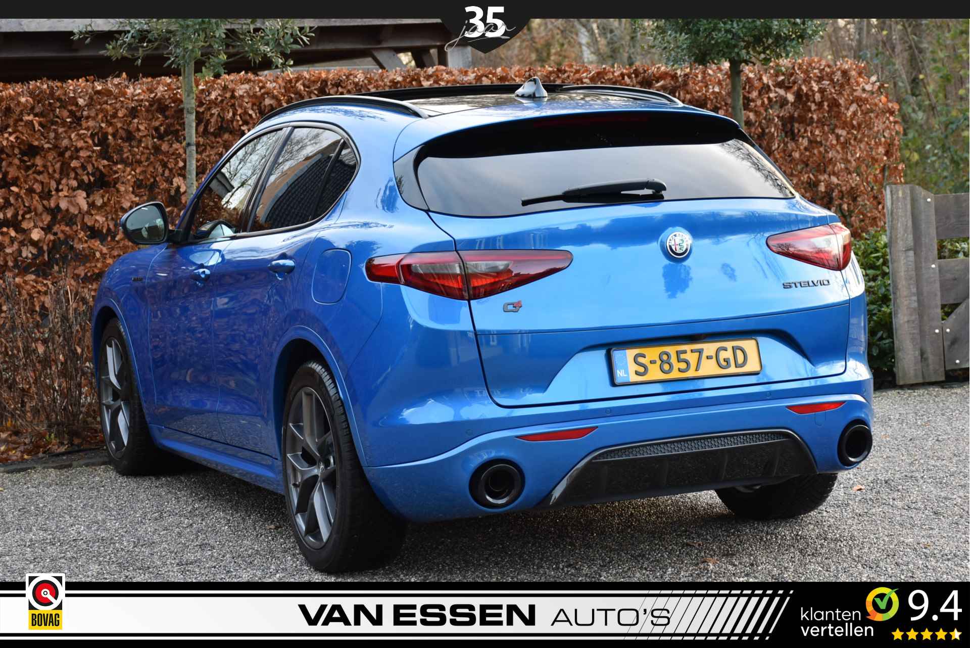 Alfa Romeo Stelvio 2.0 T Q4 Veloce Aut- Panoramadak,Memory, Camera,Leren Dashboard - 8/36