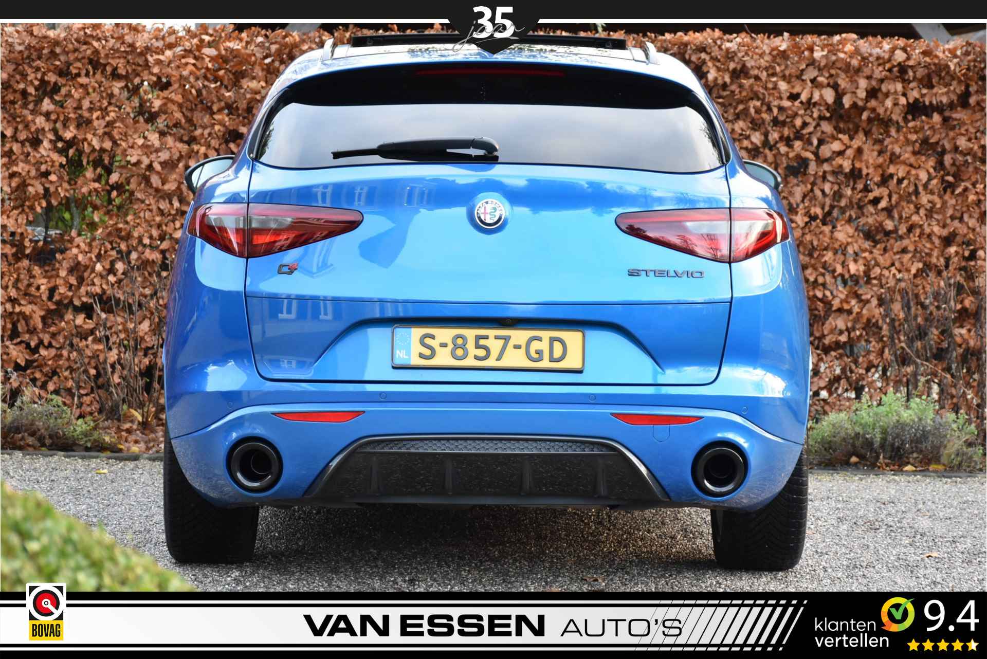 Alfa Romeo Stelvio 2.0 T Q4 Veloce Aut- Panoramadak,Memory, Camera,Leren Dashboard - 9/36