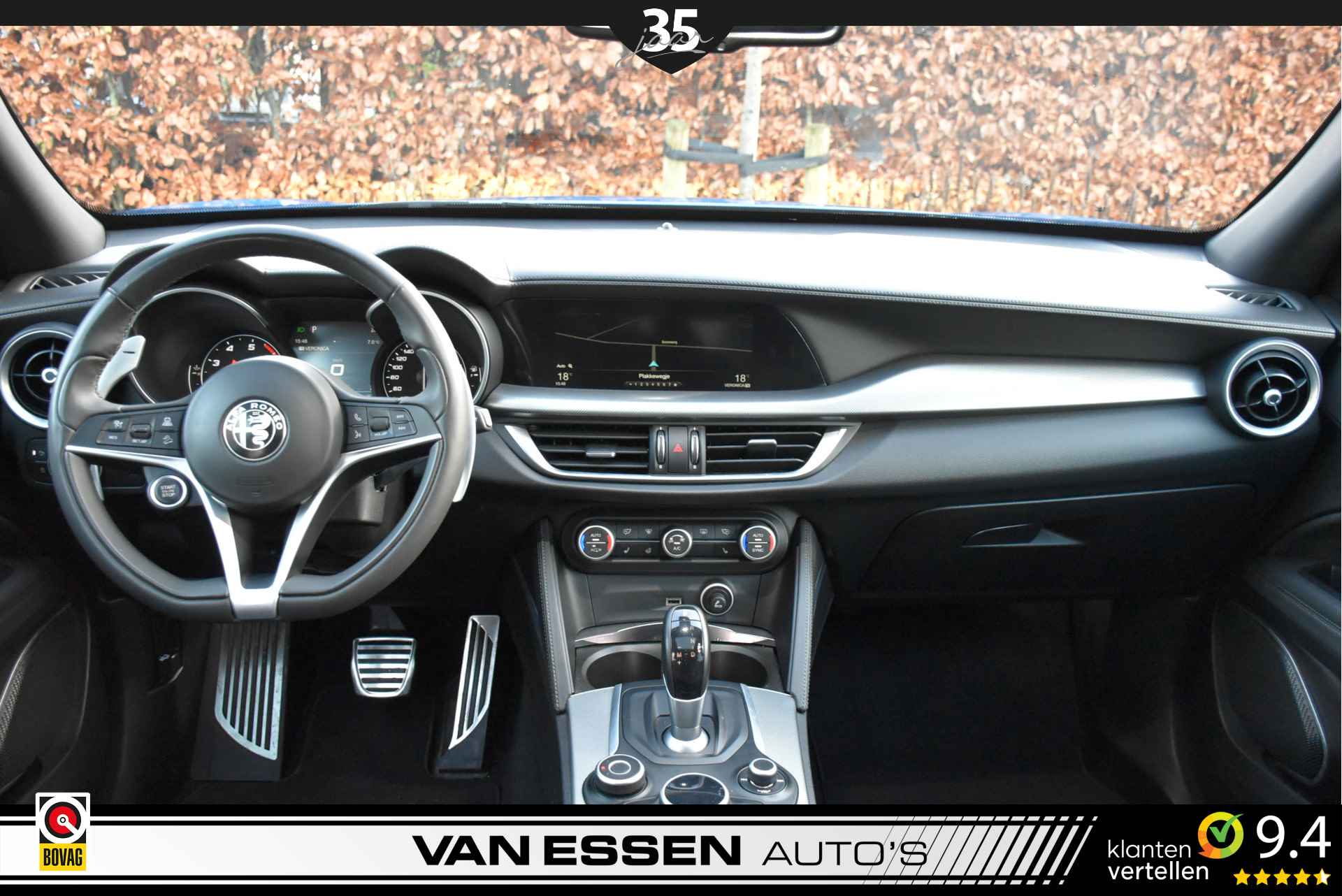 Alfa Romeo Stelvio 2.0 T Q4 Veloce Aut- Panoramadak,Memory, Camera,Leren Dashboard - 23/36