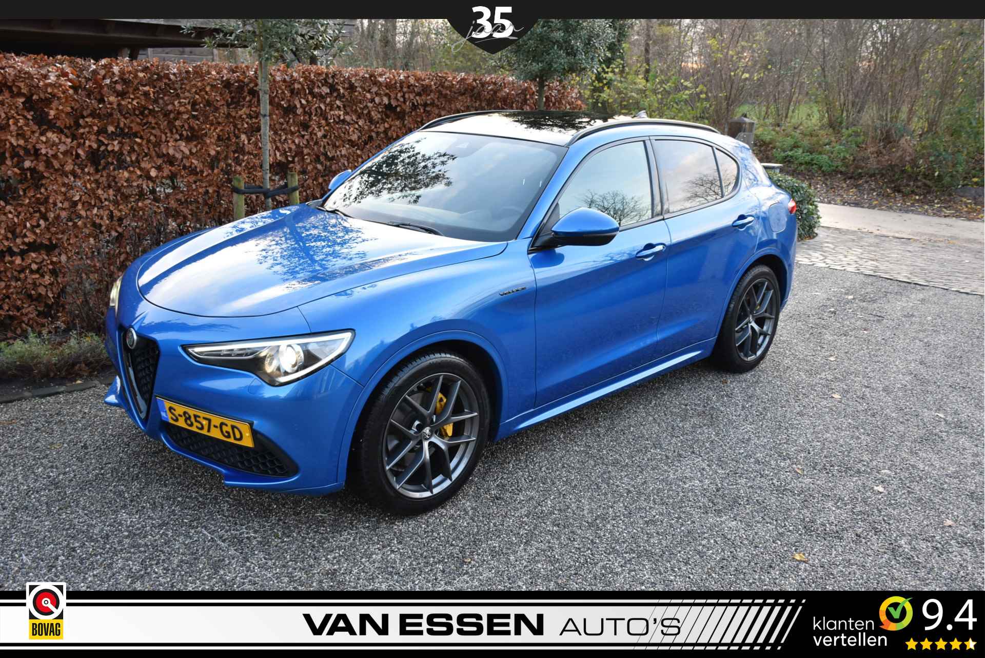 Alfa Romeo Stelvio 2.0 T Q4 Veloce Aut- Panoramadak,Memory, Camera,Leren Dashboard - 35/36