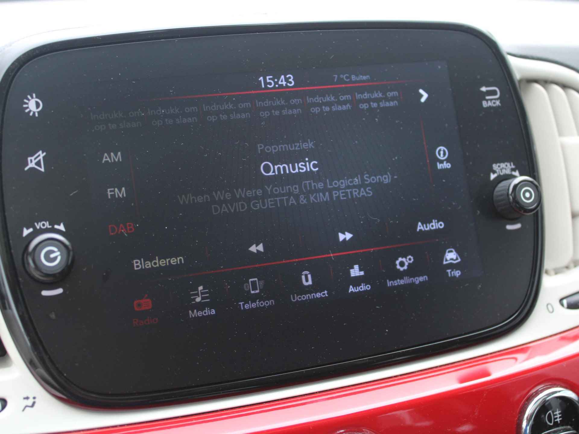 Fiat 500 Hybrid Dolcevita | Clima | Cruise | 15" | PDC | Apple Carplay - 8/20