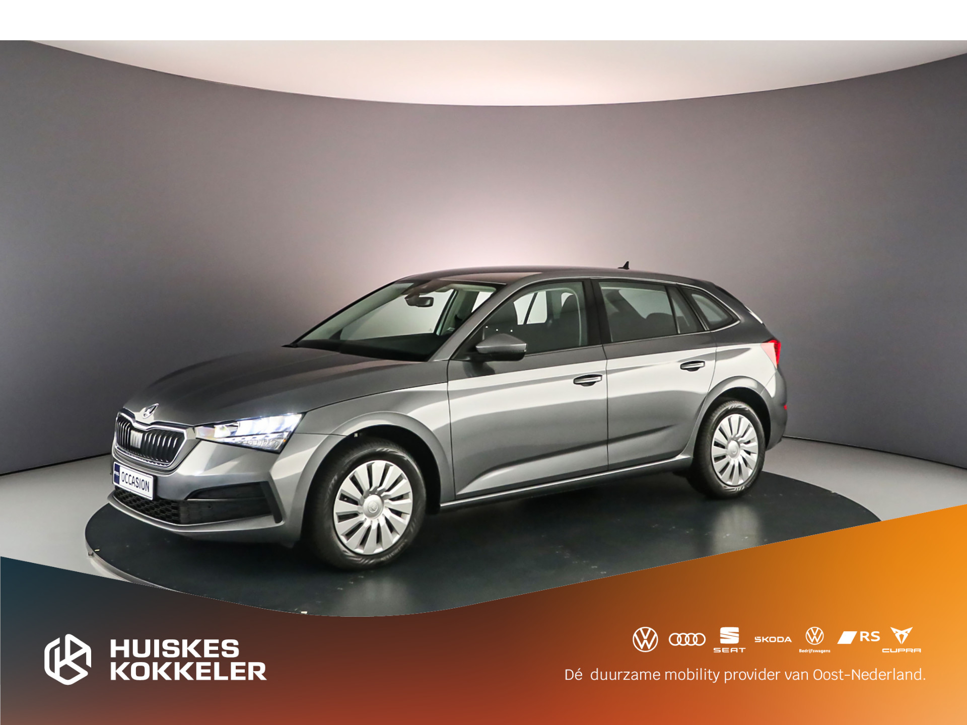 Škoda Scala Active 1.0 TSI 95pk Airco, DAB, Radio, LED verlichting, App connect, Bluetooth