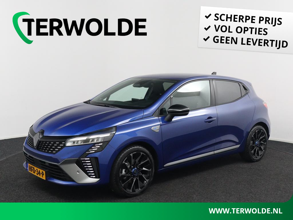 Renault Clio 1.6 E-Tech Full Hybrid 145 esprit Alpine | Bose Audio | Camera | Navigatie | Climate Control | Adaptieve Cruise Control | Parkeersensoren | Metallic Lak | 17'' Lichtmetalen Velgen | Apple Carplay | Android Auto |