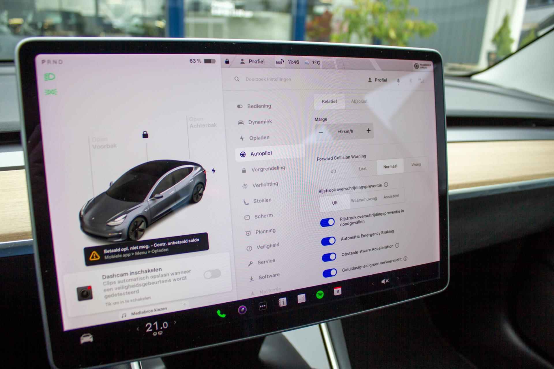 Tesla Model 3 Long Range AWD 75 kWh |Prijs rijklaar incl 12 mnd garantie|Trekhaak Autopilot Navi Clima Voorverwarming - 35/39