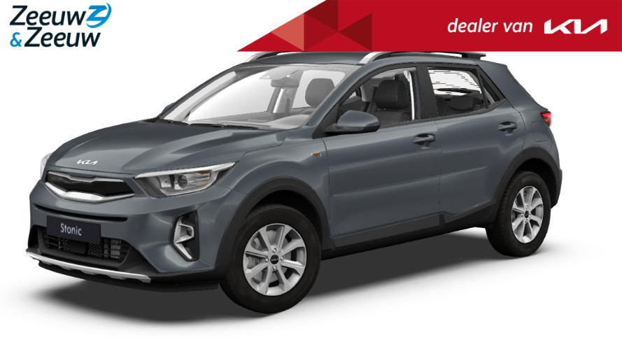 Kia Stonic 1.0 T-GDi MHEV DynamicLine | €1.750 inruilvoordeel | Private lease van € 399,- p.m. | Climate Control | Luxe stoffen bekleding | LED Verlichting | Bel & bestel bij KIA Leiderdorp 071 760 06 00 |