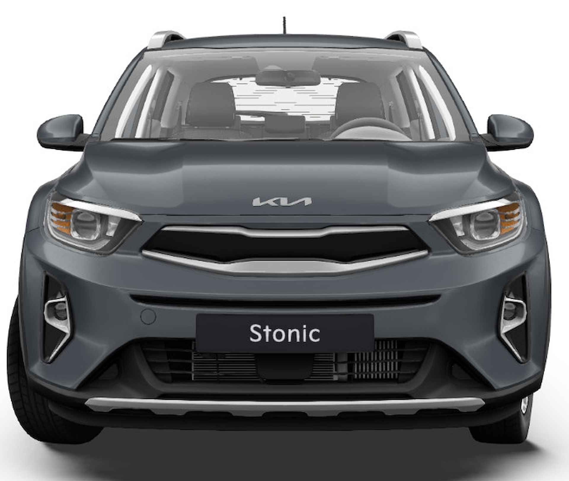 Kia Stonic 1.0 T-GDi MHEV DynamicLine | €1.750 inruilvoordeel | Private lease van € 399,- p.m. | Climate Control | Luxe stoffen bekleding | LED Verlichting | Bel & bestel bij KIA Leiderdorp 071 760 06 00 | - 2/8