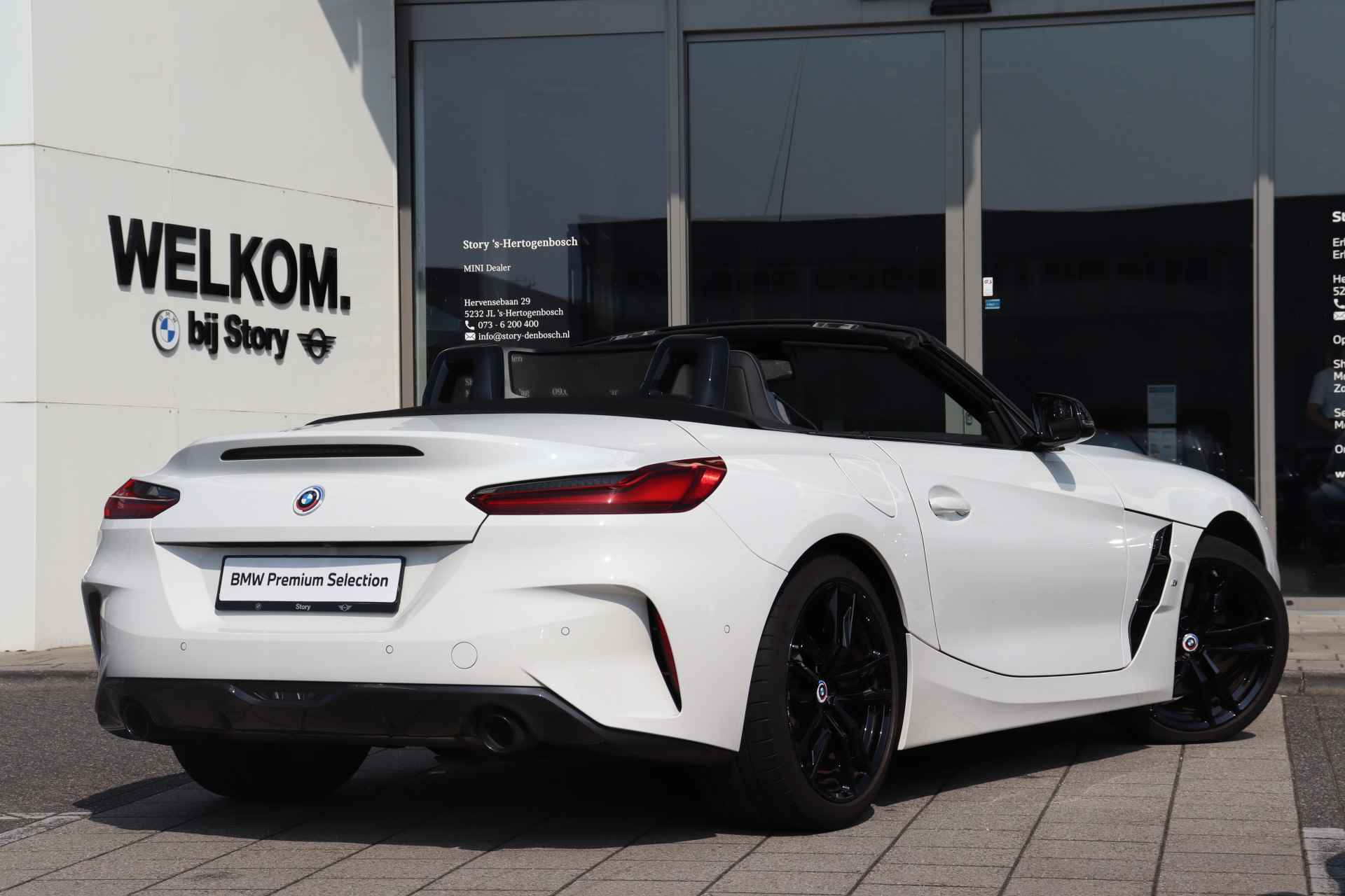 BMW Z4 Roadster sDrive20i High Executive M Sport Automaat / BMW M 50 Jahre uitvoering / M sportstoelen / Adaptieve LED / Active Cruise Control / Stoelverwarming / Comfort Access - 12/31