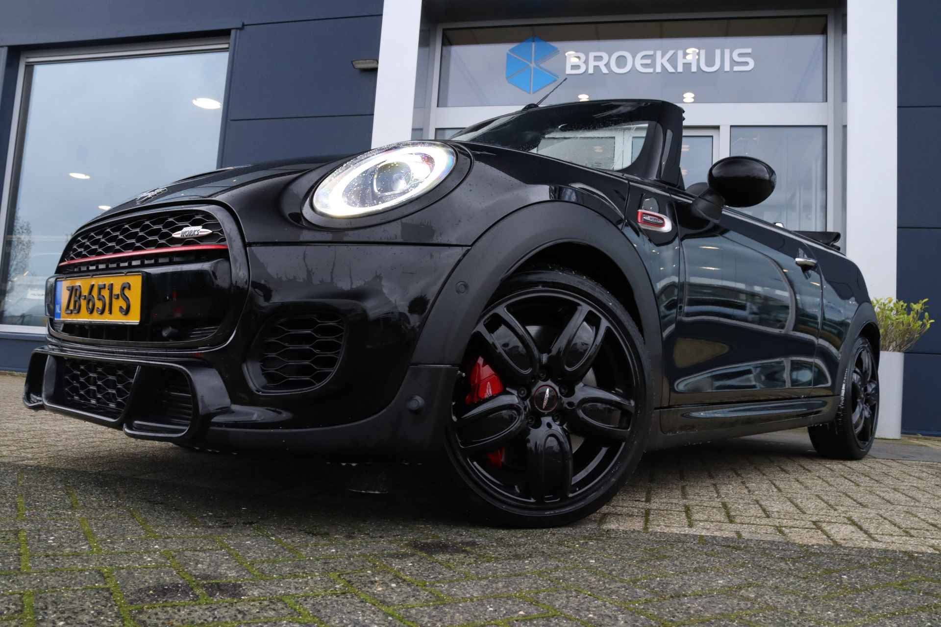 MINI Cabrio 2.0 John Cooper Works Chili | HUD | H&K | PDC V/A | DDC | Stoelverwarming | Cruise Control | Navi - 6/49