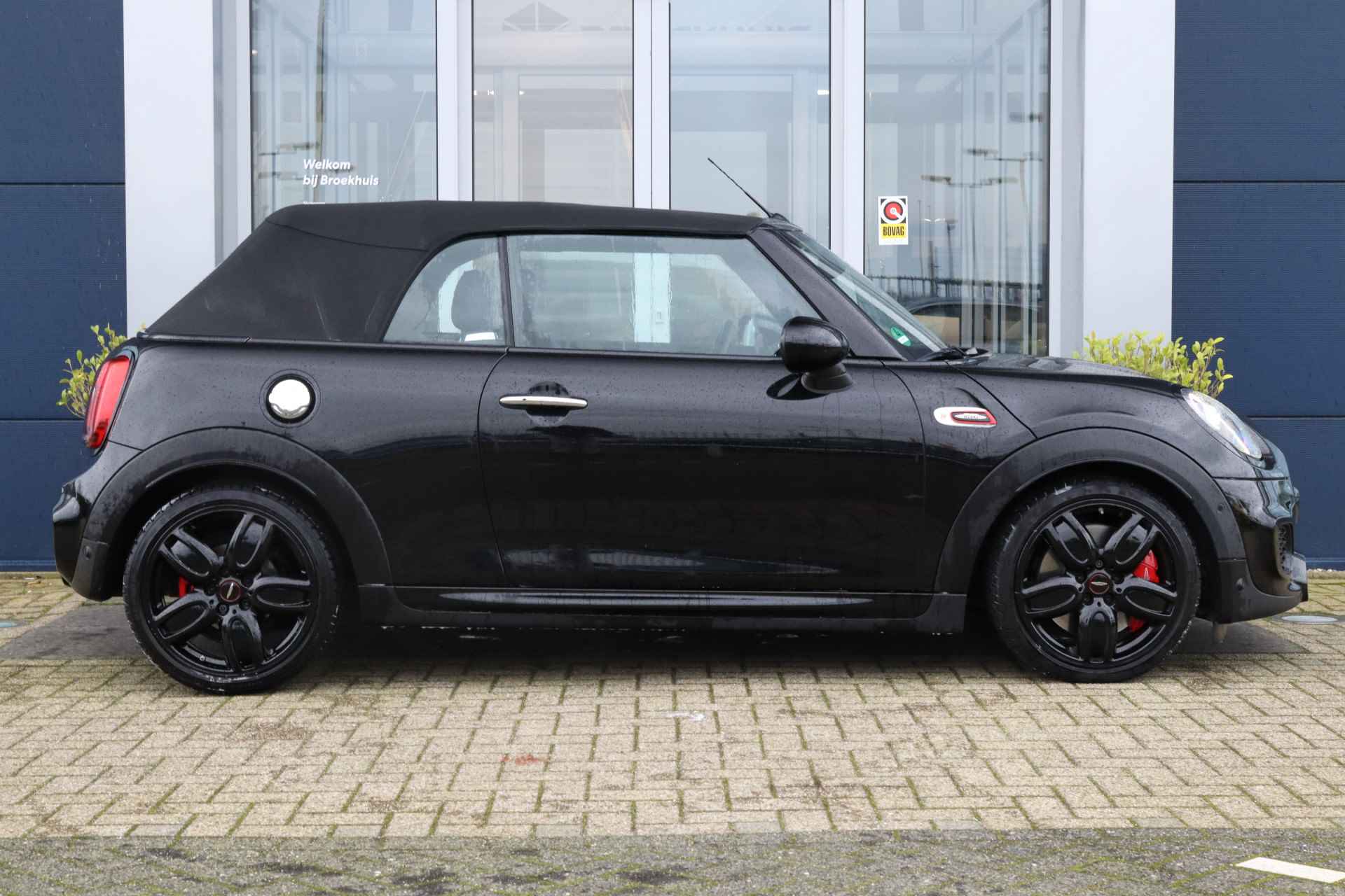 MINI Cabrio 2.0 John Cooper Works Chili | HUD | H&K | PDC V/A | DDC | Stoelverwarming | Cruise Control | Navi - 14/49