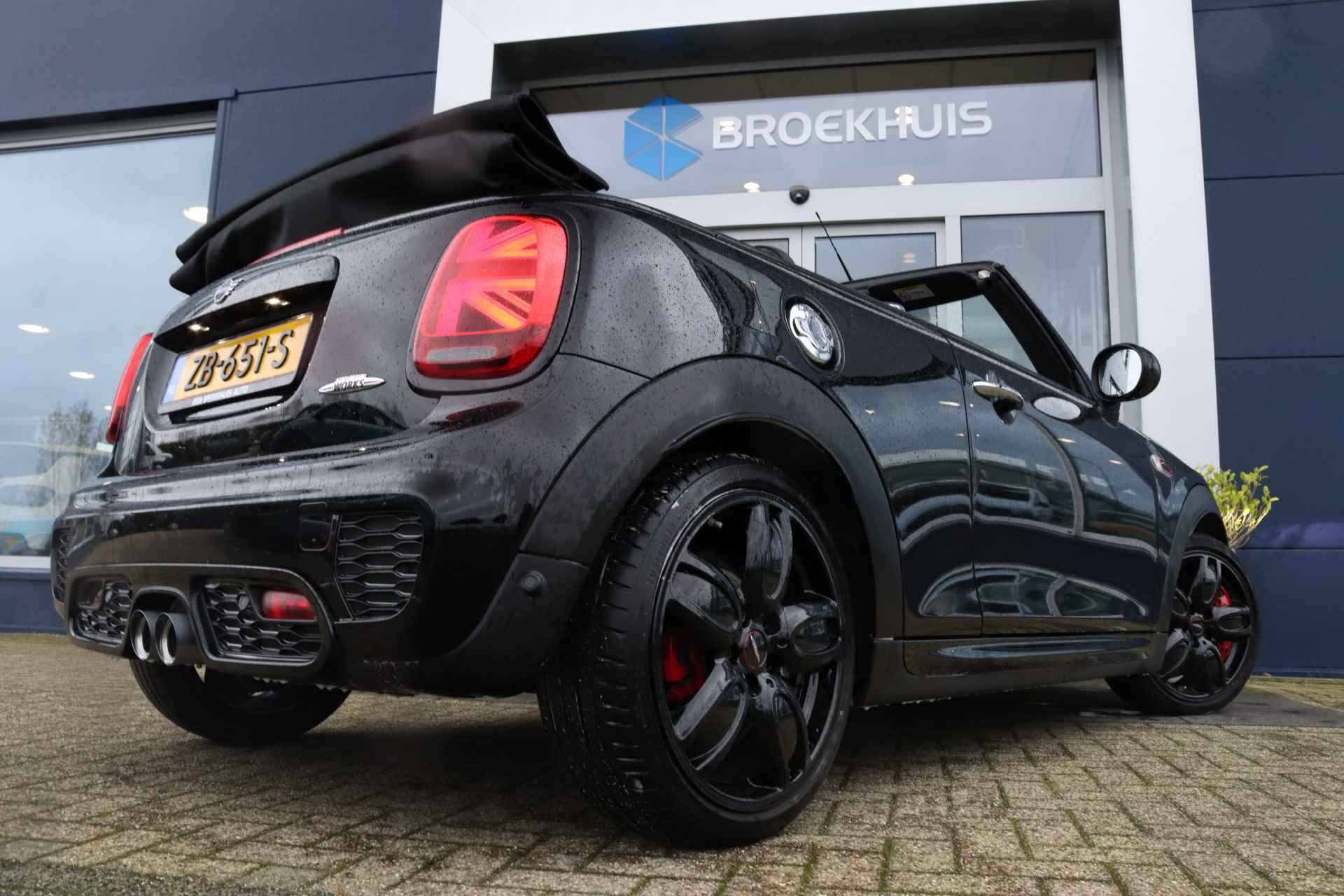 MINI Cabrio 2.0 John Cooper Works Chili | HUD | H&K | PDC V/A | DDC | Stoelverwarming | Cruise Control | Navi - 16/49