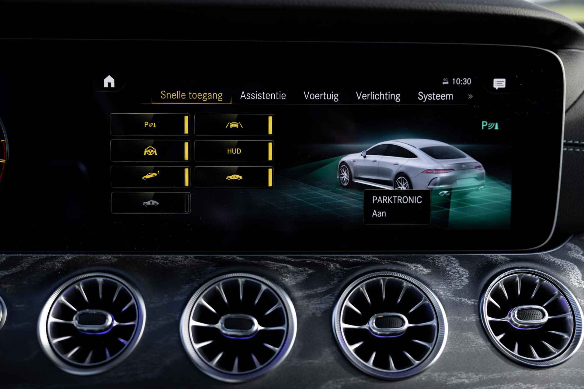 Mercedes-AMG GT 4-Door Coupe 53 4MATIC+ Premium Plus | Nightpakket | Panoramadak | 20" AMG Multispaak | AMG Dynamic Plus | V8 Styling | Burmester | Multibeam LED | HUD | Apple Car Play - 47/67