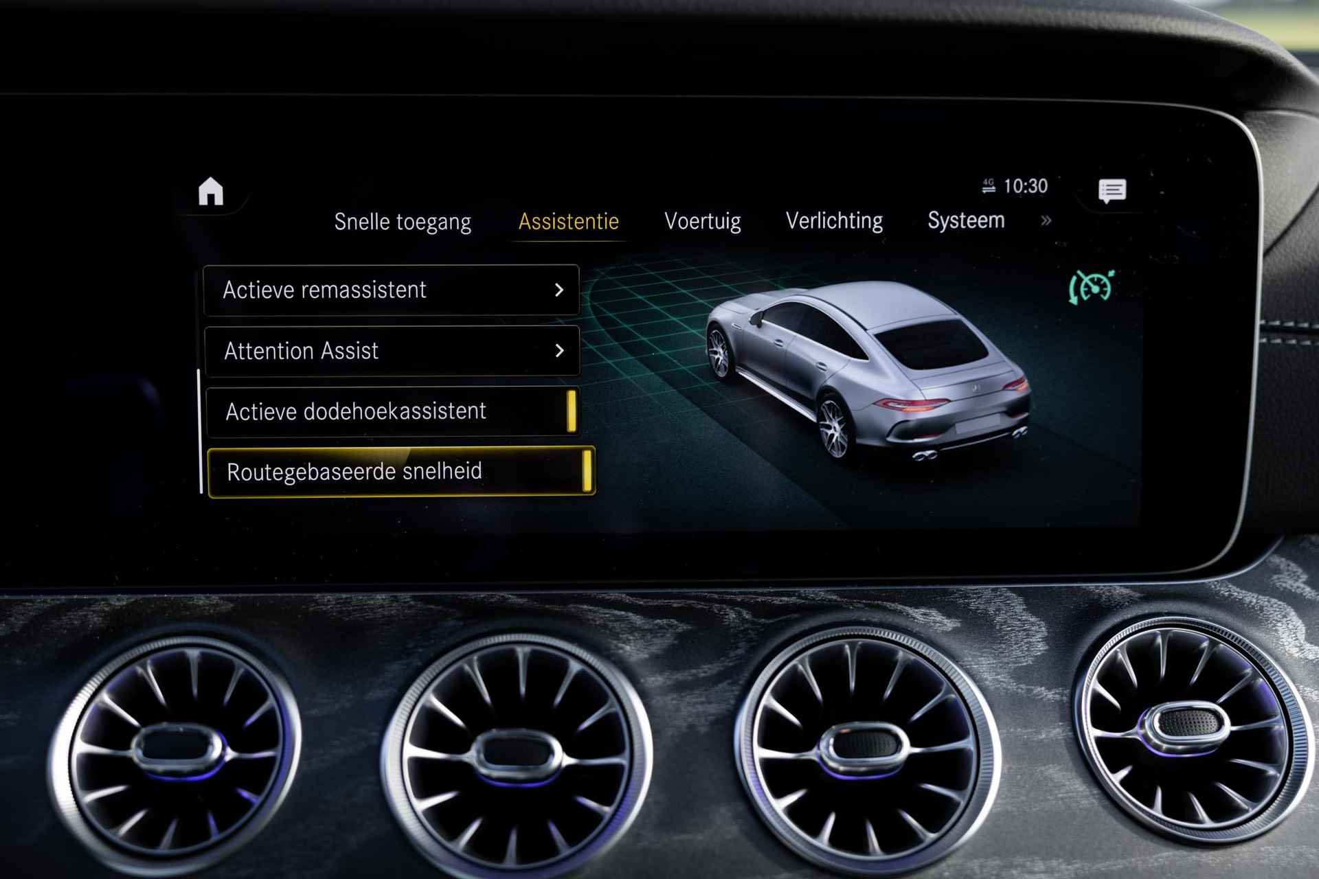 Mercedes-AMG GT 4-Door Coupe 53 4MATIC+ Premium Plus | Nightpakket | Panoramadak | 20" AMG Multispaak | AMG Dynamic Plus | V8 Styling | Burmester | Multibeam LED | HUD | Apple Car Play - 49/67