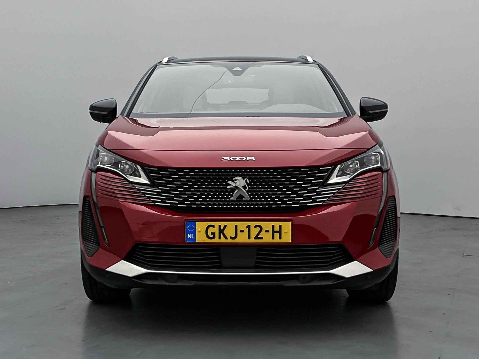 Peugeot 3008 SUV GT 1.6 Plug-in HYbrid4 300pk Automaat | Navigatie | Achteruitrijcamera | Leder/Alcantara | Climate Control | Adaptieve Cruise Control | Full Led koplampen | Keyless | Parkeersensoren v+a | Dodehoeksensor | Apple Carplay / Android Auto | DAB+ radio | Donker getint glas | 18" lichtmetalen velgen | - 4/35