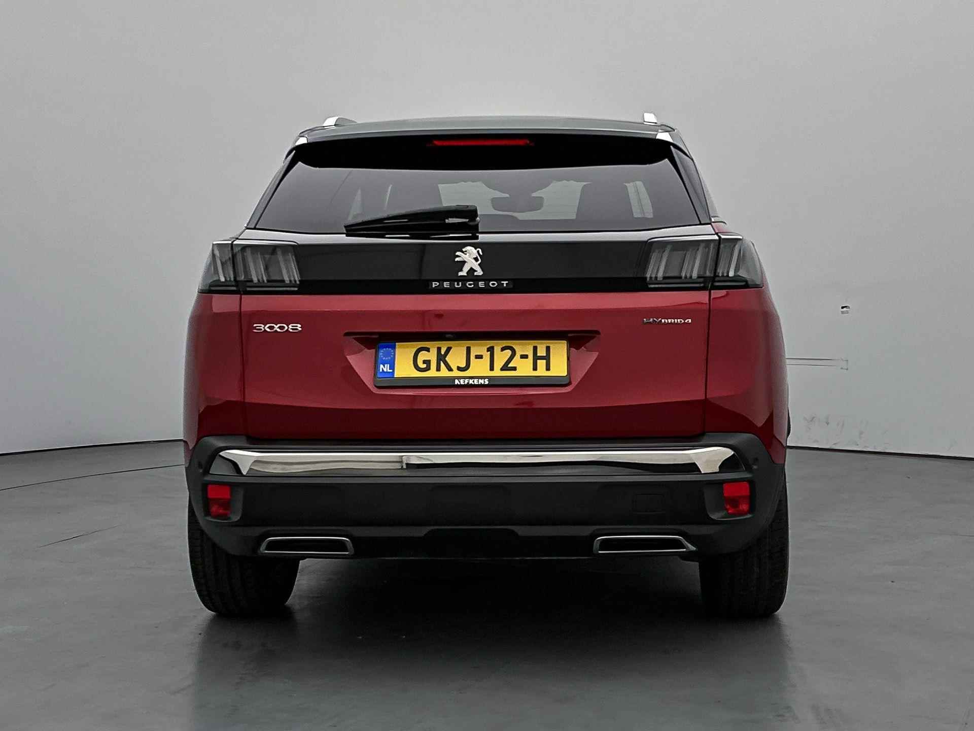 Peugeot 3008 SUV GT 1.6 Plug-in HYbrid4 300pk Automaat | Navigatie | Achteruitrijcamera | Leder/Alcantara | Climate Control | Adaptieve Cruise Control | Full Led koplampen | Keyless | Parkeersensoren v+a | Dodehoeksensor | Apple Carplay / Android Auto | DAB+ radio | Donker getint glas | 18" lichtmetalen velgen | - 8/35