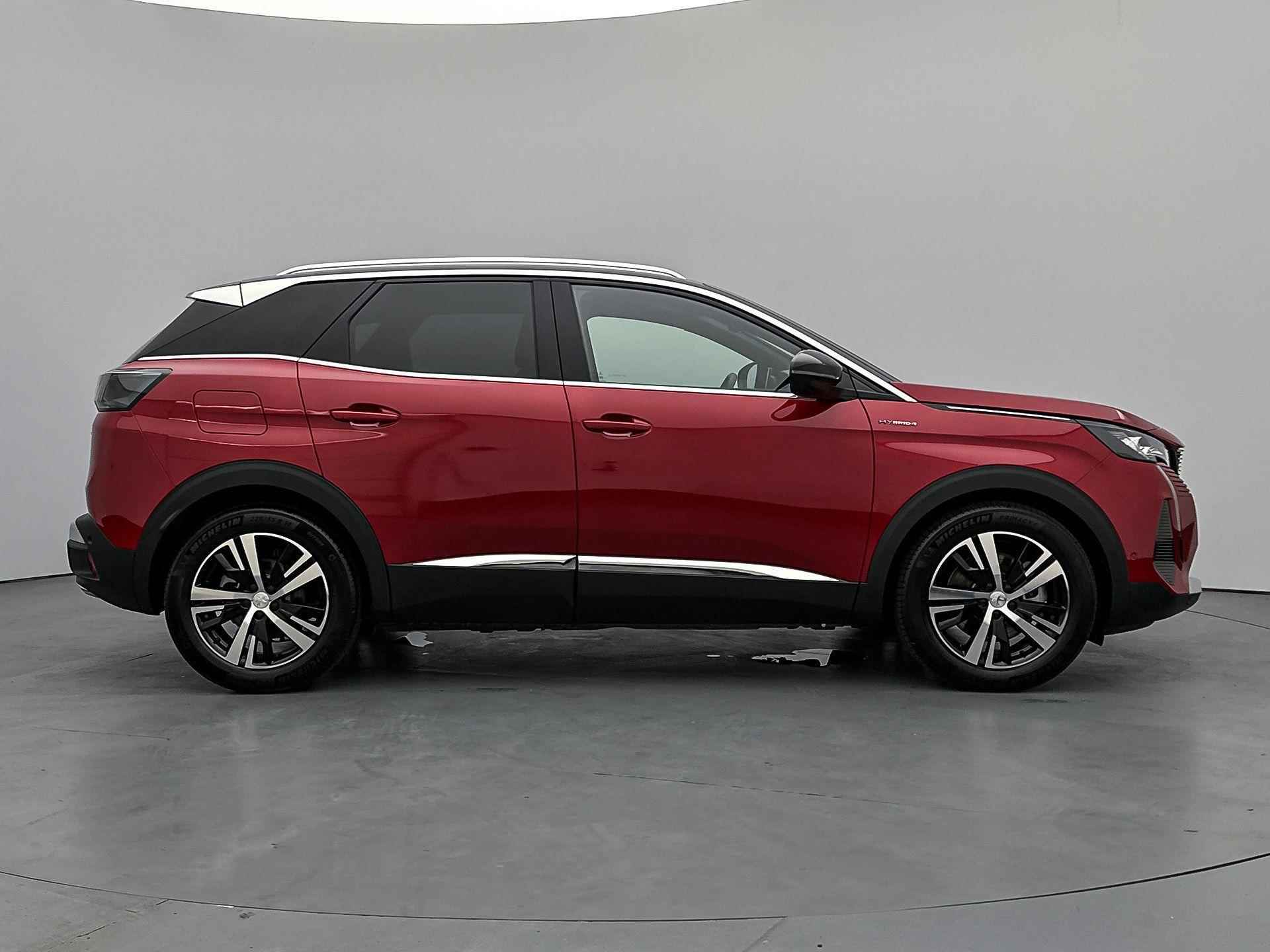 Peugeot 3008 SUV GT 1.6 Plug-in HYbrid4 300pk Automaat | Navigatie | Achteruitrijcamera | Leder/Alcantara | Climate Control | Adaptieve Cruise Control | Full Led koplampen | Keyless | Parkeersensoren v+a | Dodehoeksensor | Apple Carplay / Android Auto | DAB+ radio | Donker getint glas | 18" lichtmetalen velgen | - 10/35